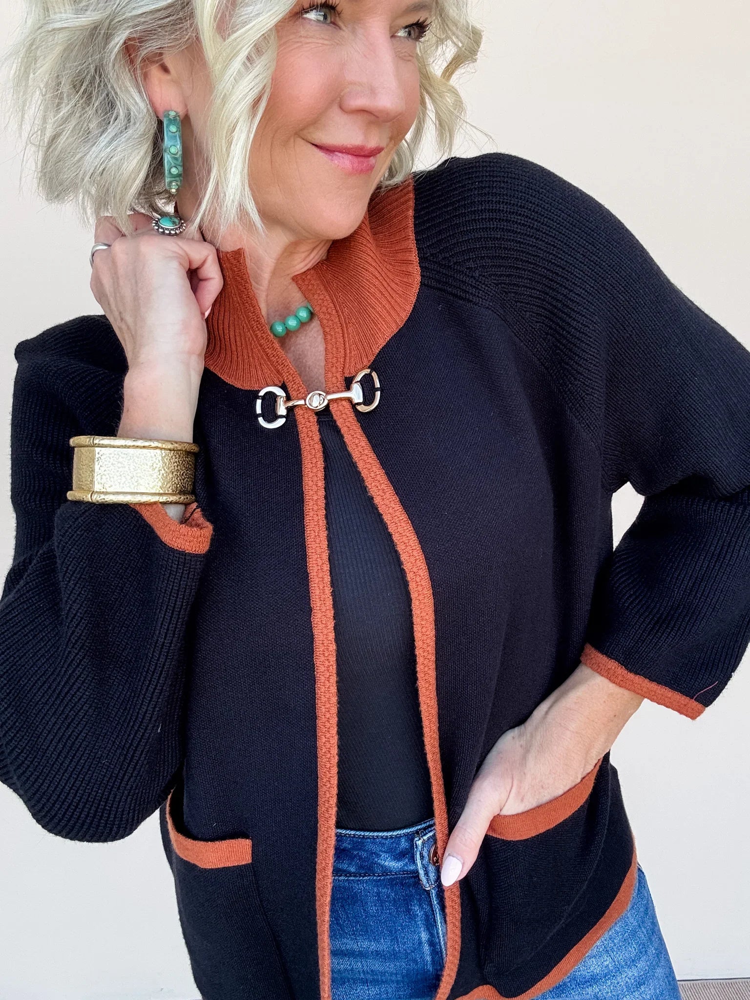 Clasp And Go Cardigan