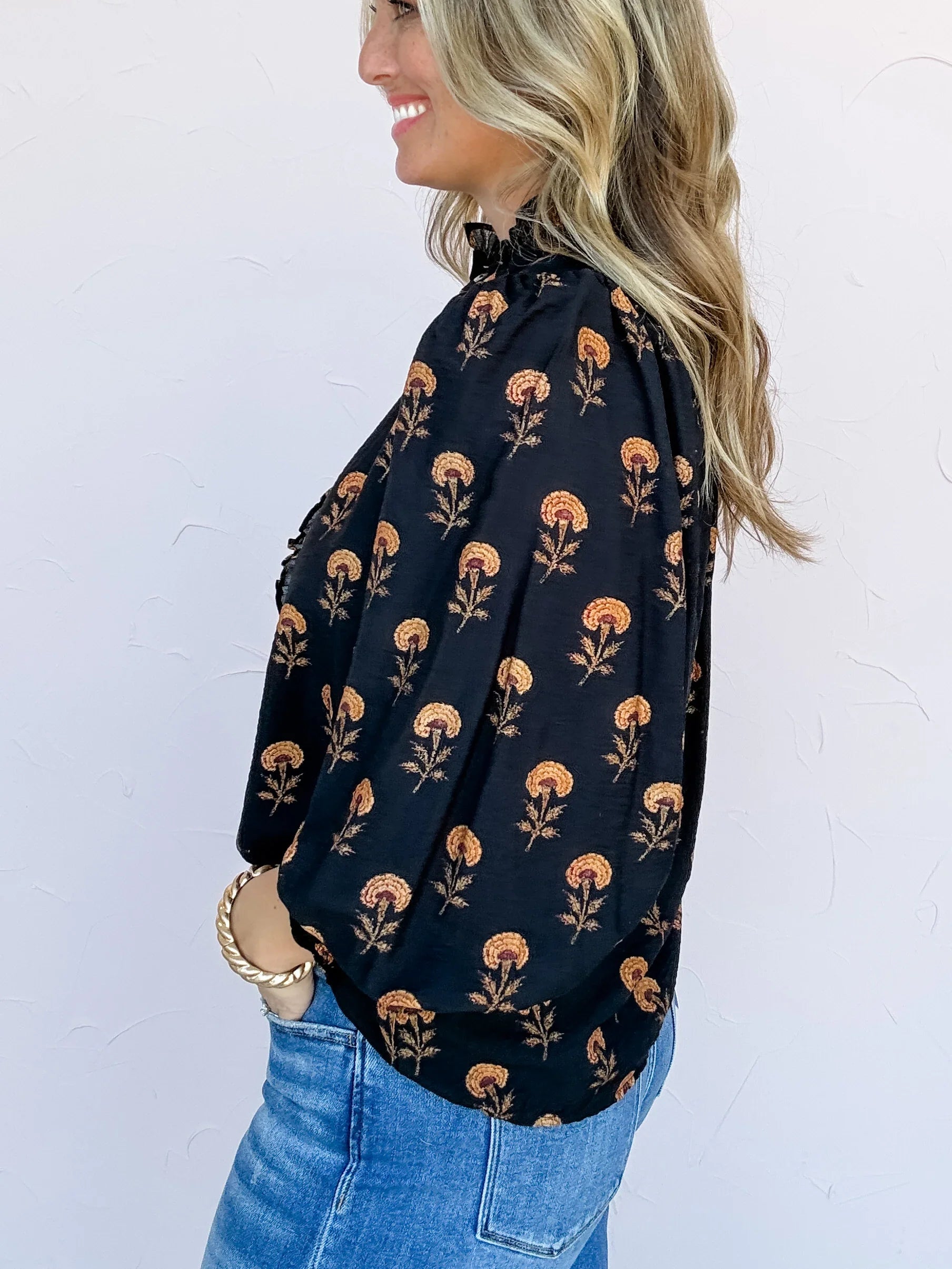 Autumn Verse Top- 30% OFF