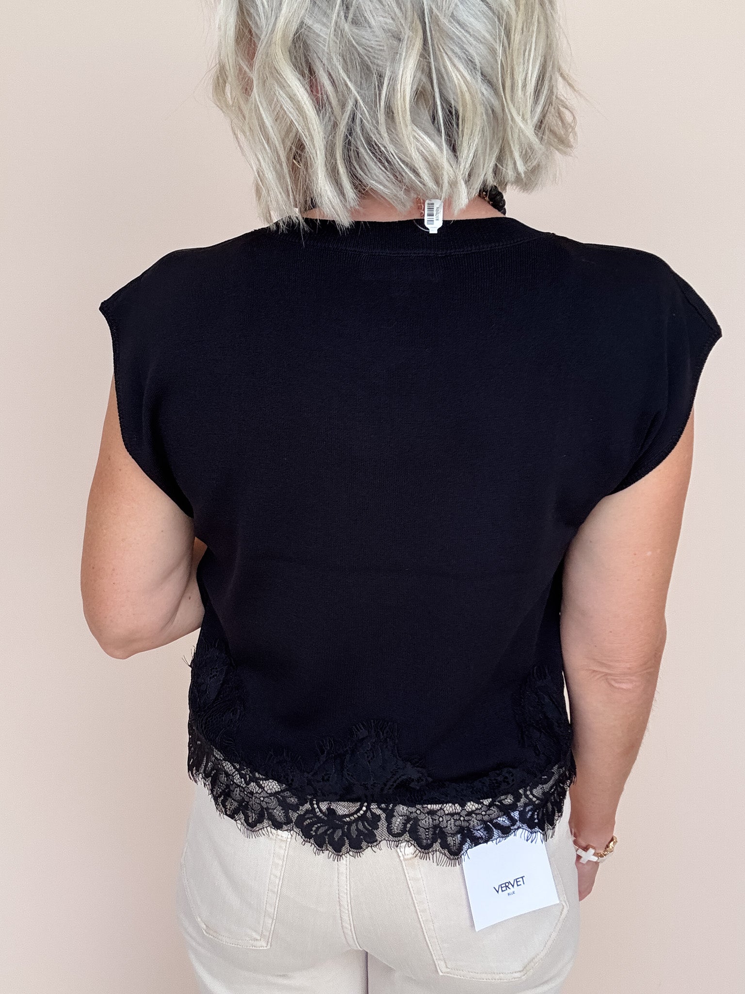 Pretty Edge Top | Black