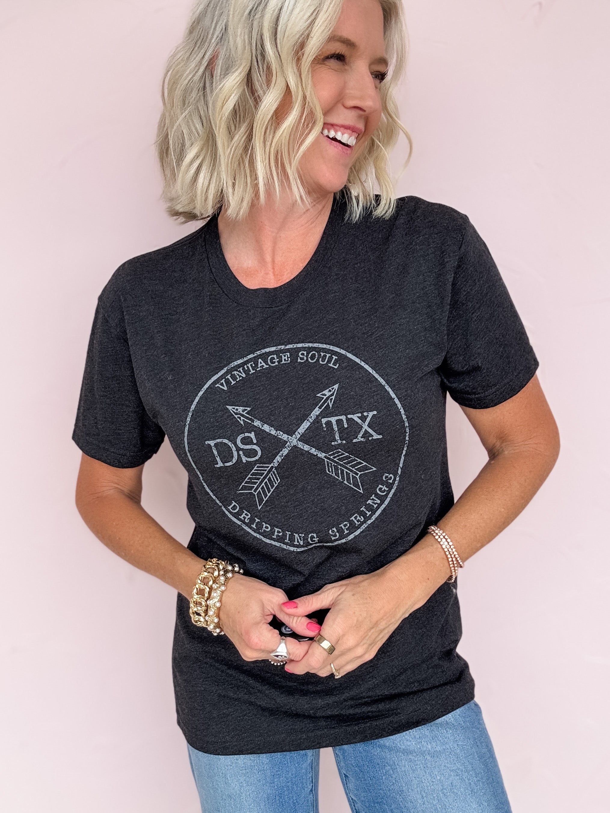 Vintage Soul Logo Tee | Vintage Black