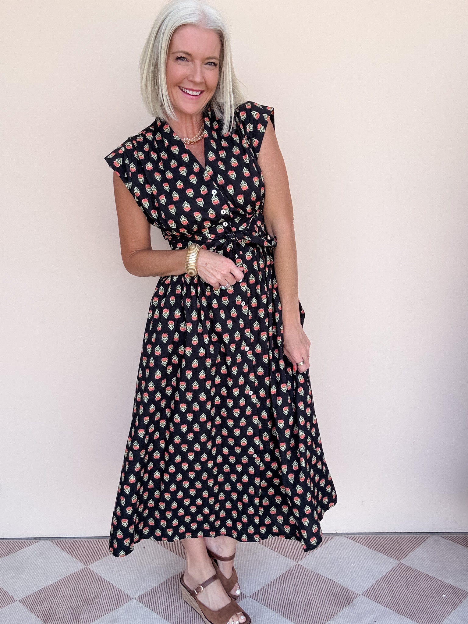 Sonoma Tie Dress | Black