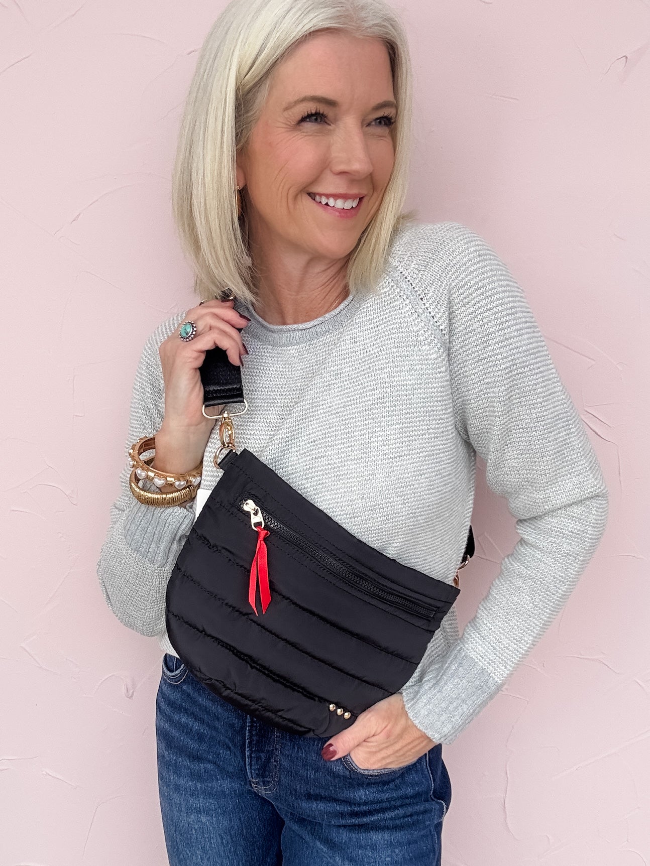 Jolie Puffer Belt Bag