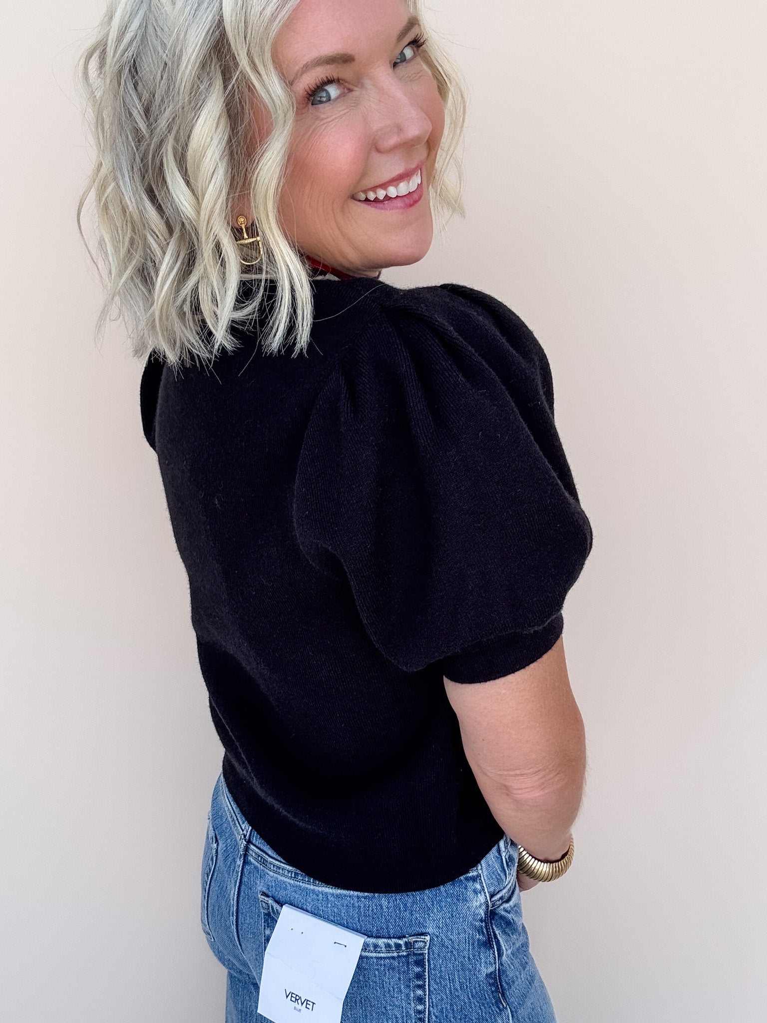 Knot So Simple Top | Black