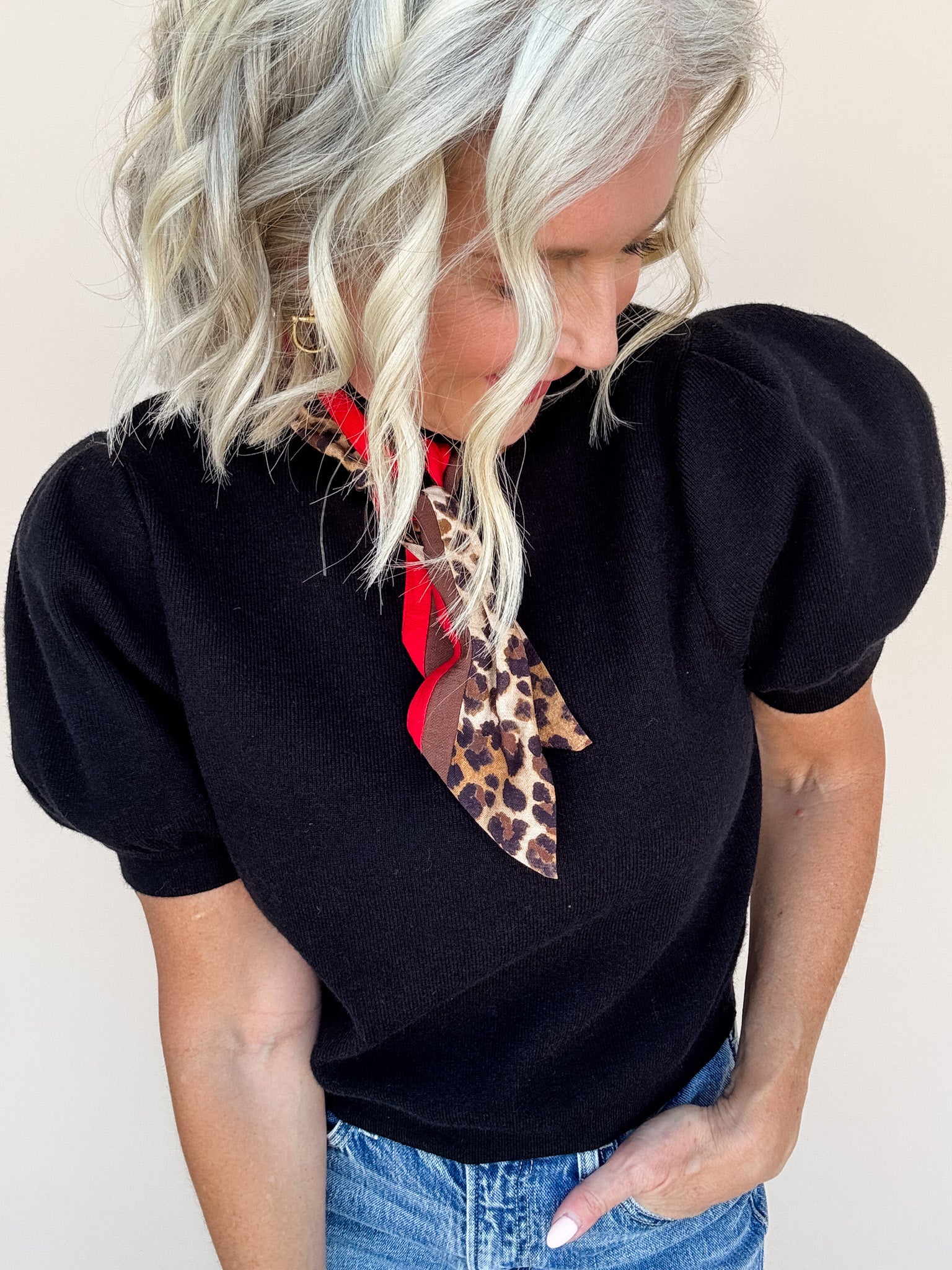 Knot So Simple Top | Black