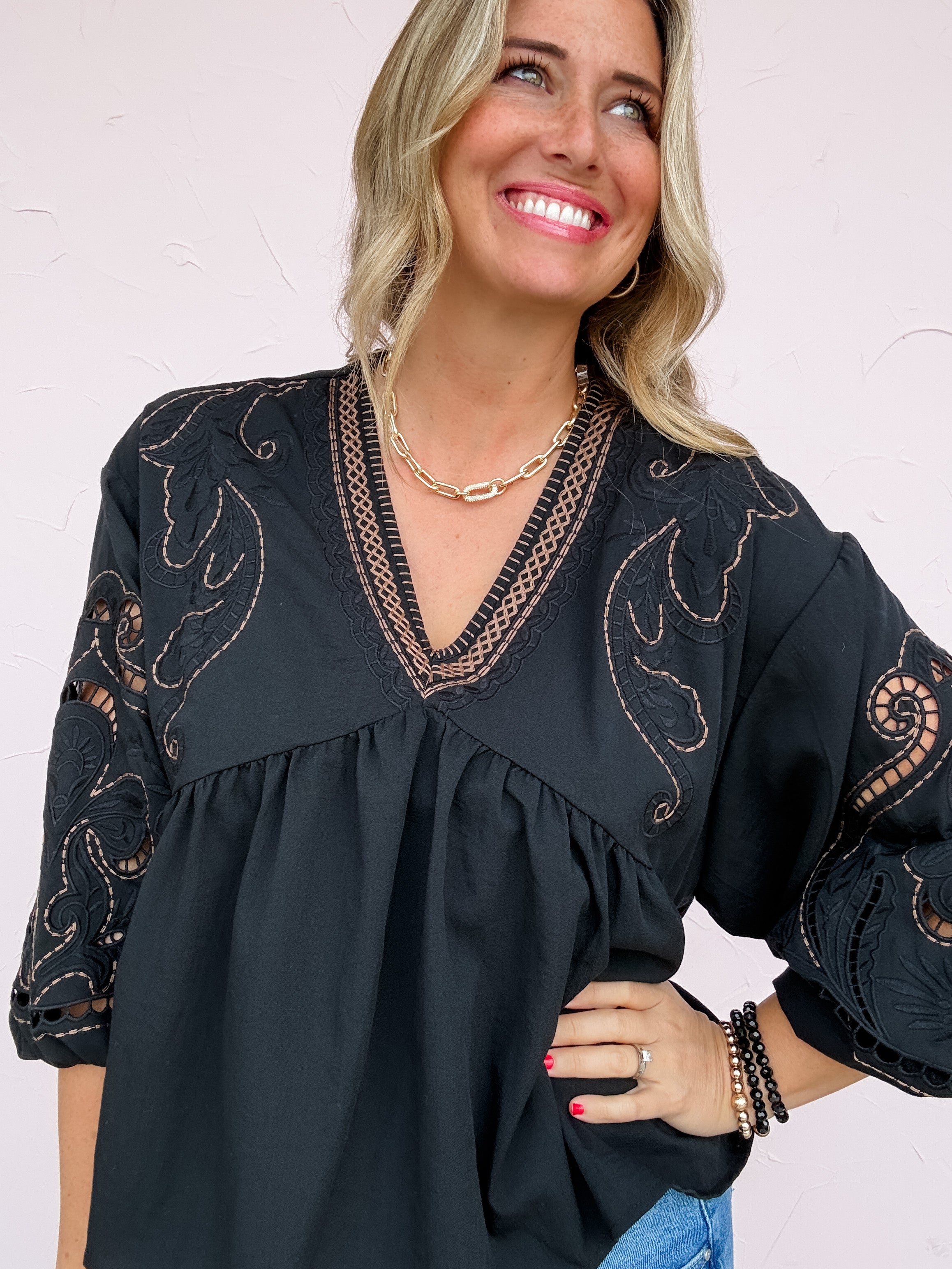 Desert Ink Stitch Top