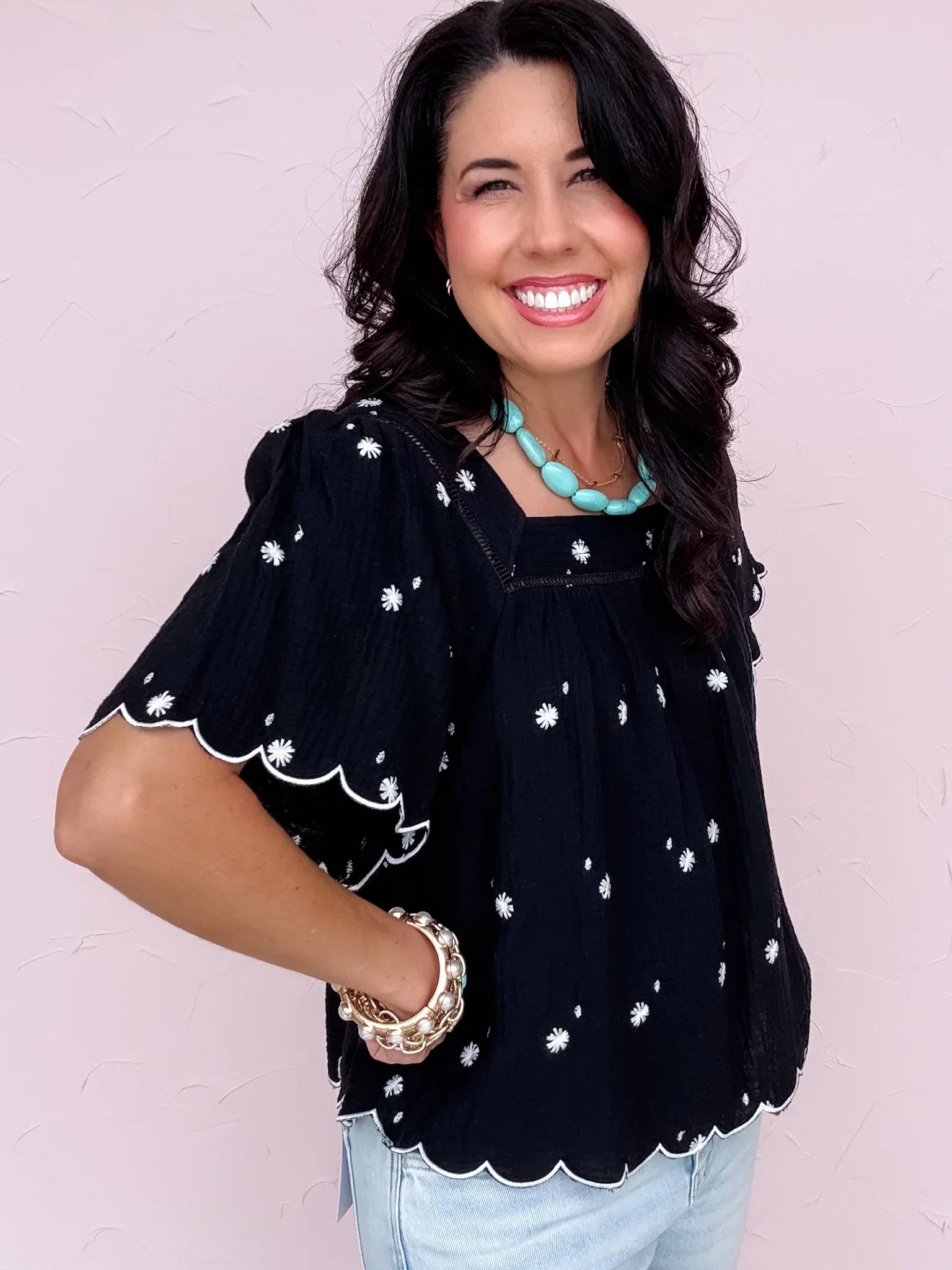 Starry Meadow Top - 30% Off