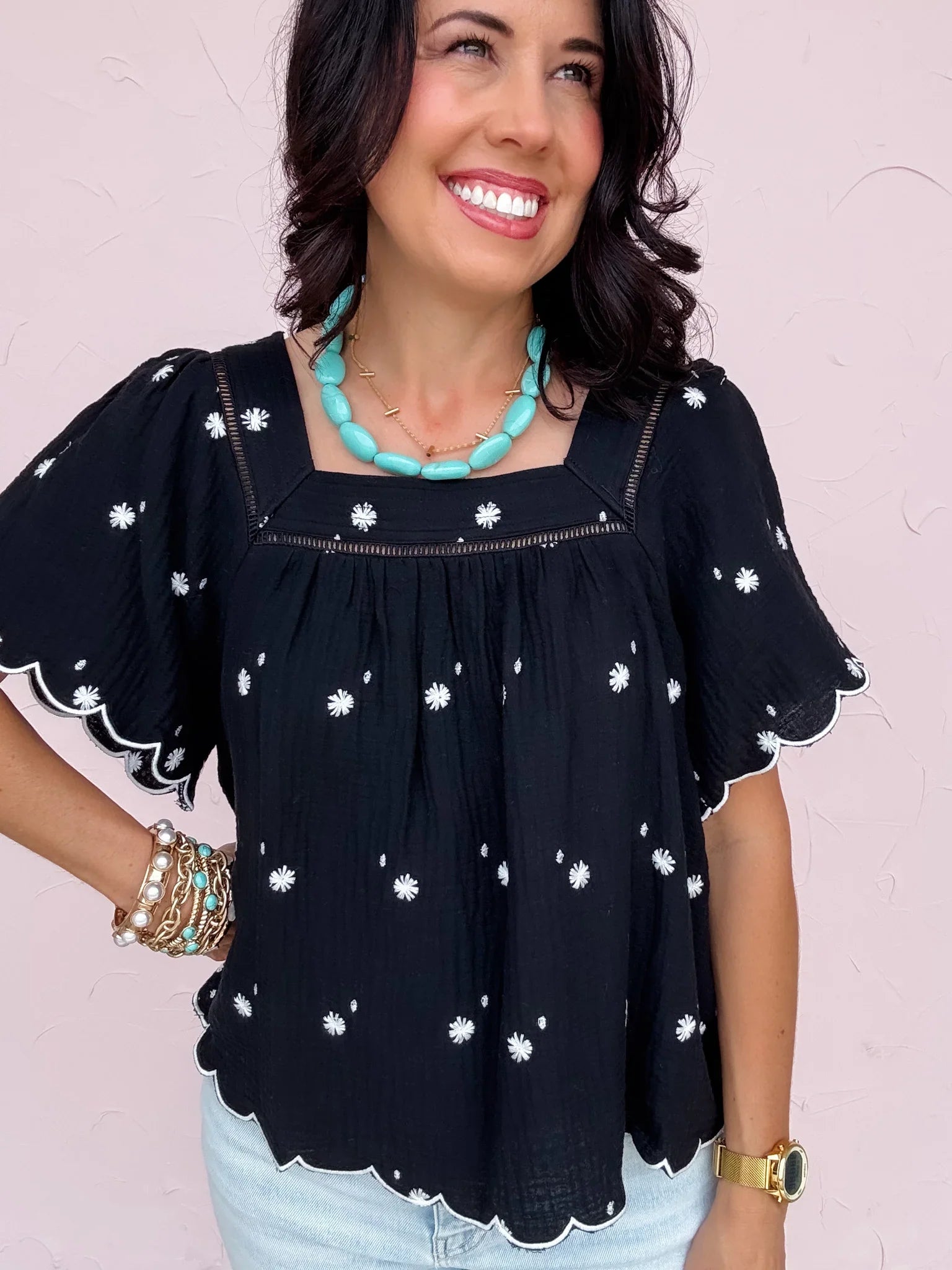 Starry Meadow Top - 30% Off