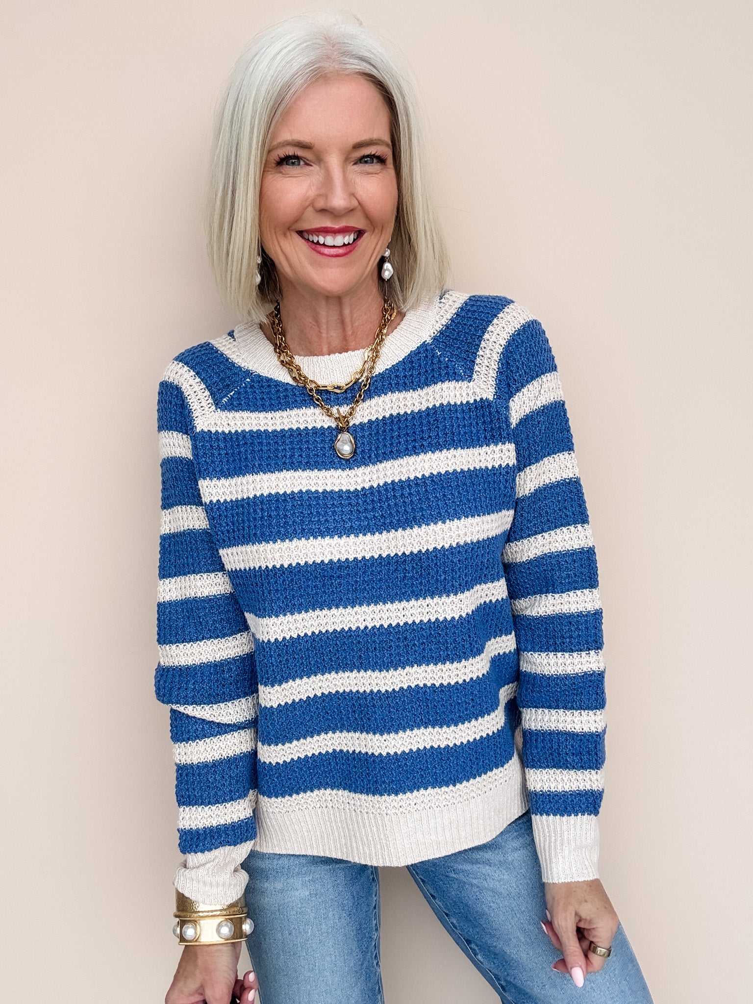 Sawyer Stripe Sweater