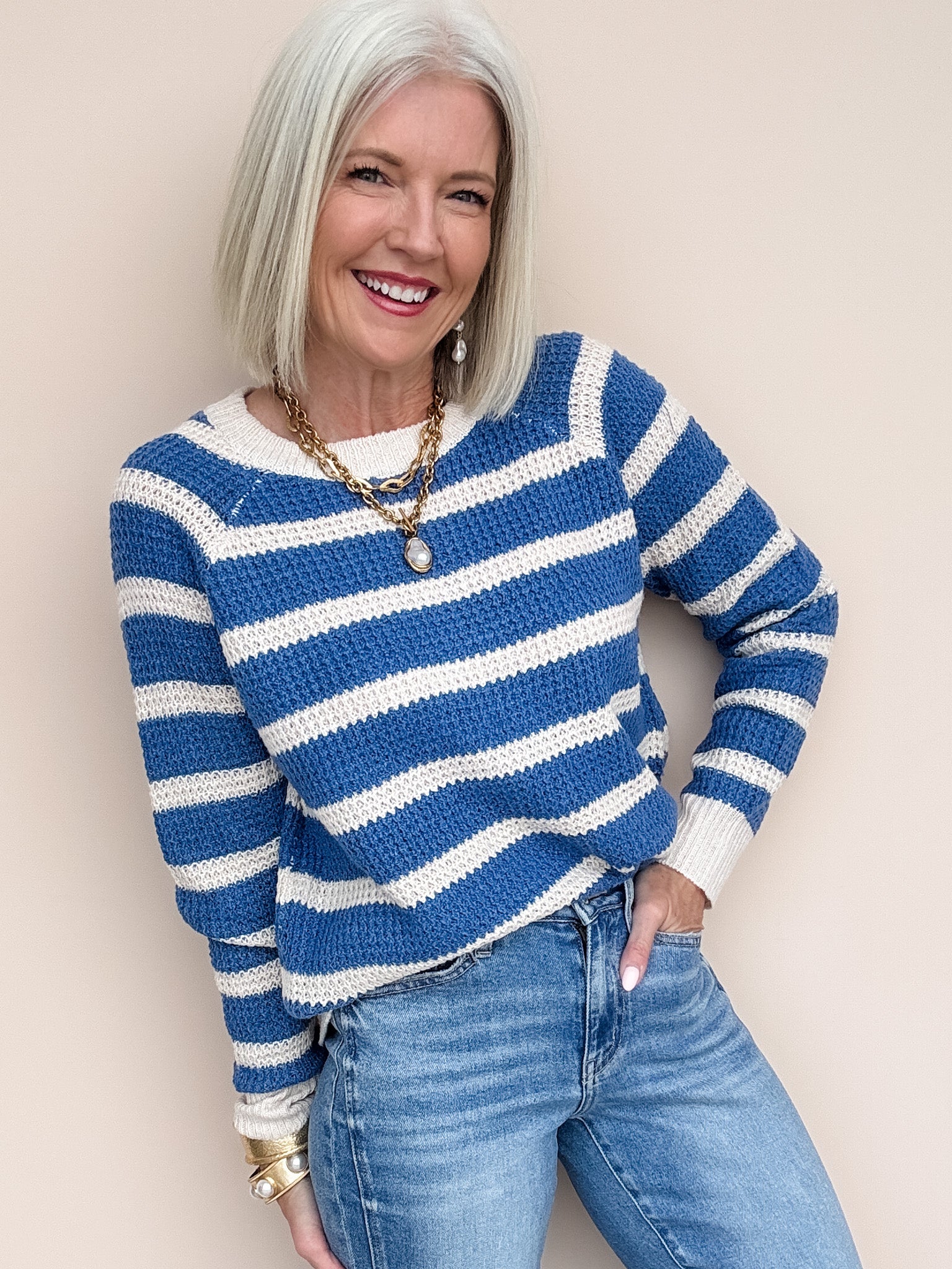 Sawyer Stripe Sweater