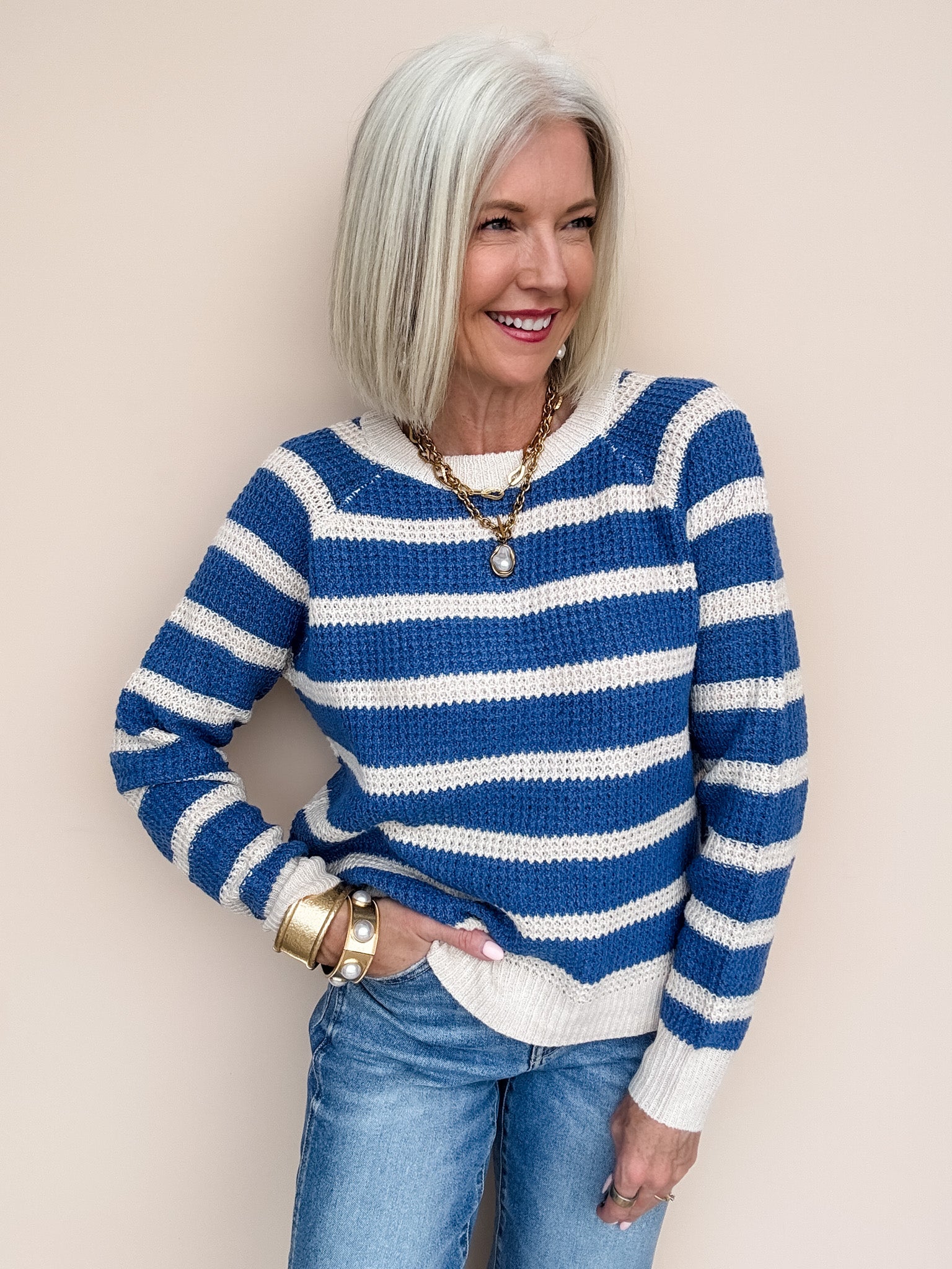 Sawyer Stripe Sweater