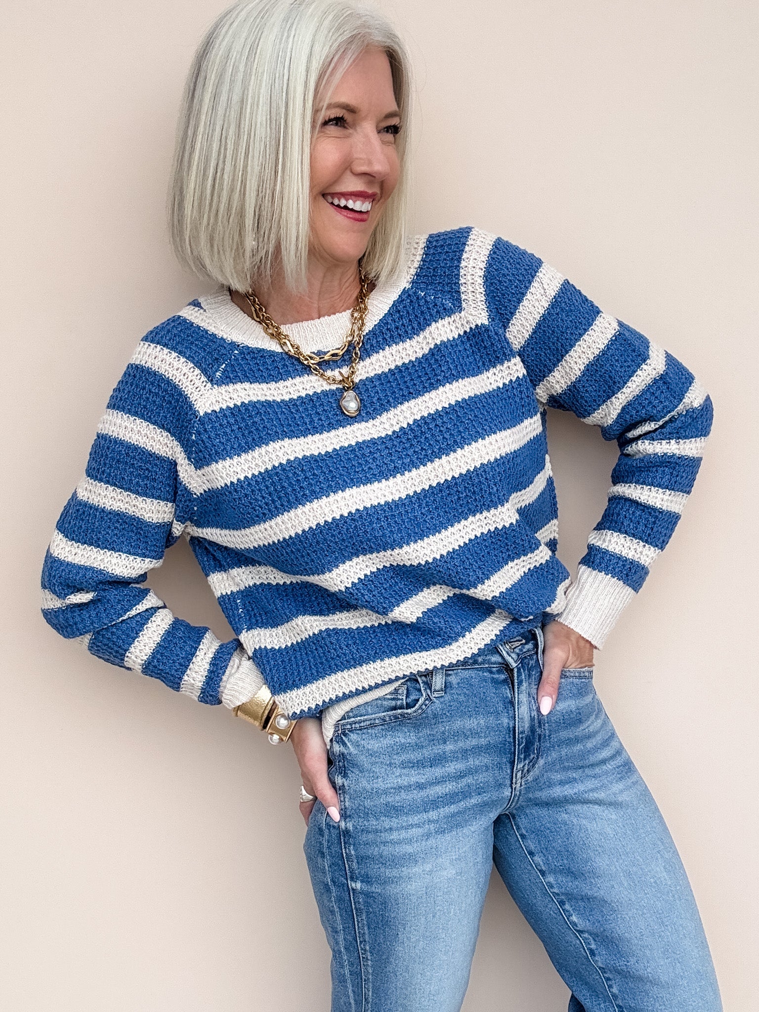 Sawyer Stripe Sweater