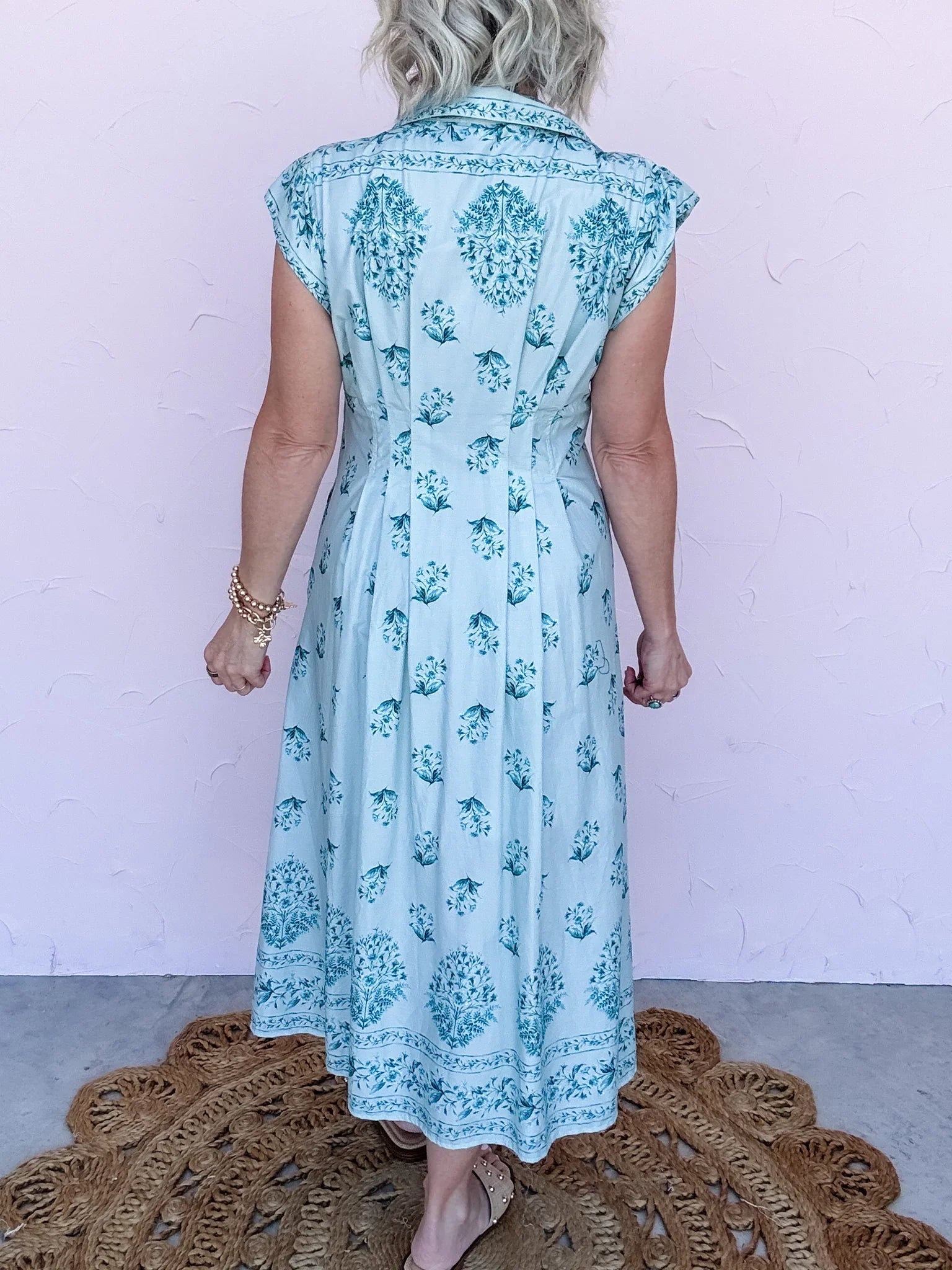 Frio River Floral Dress