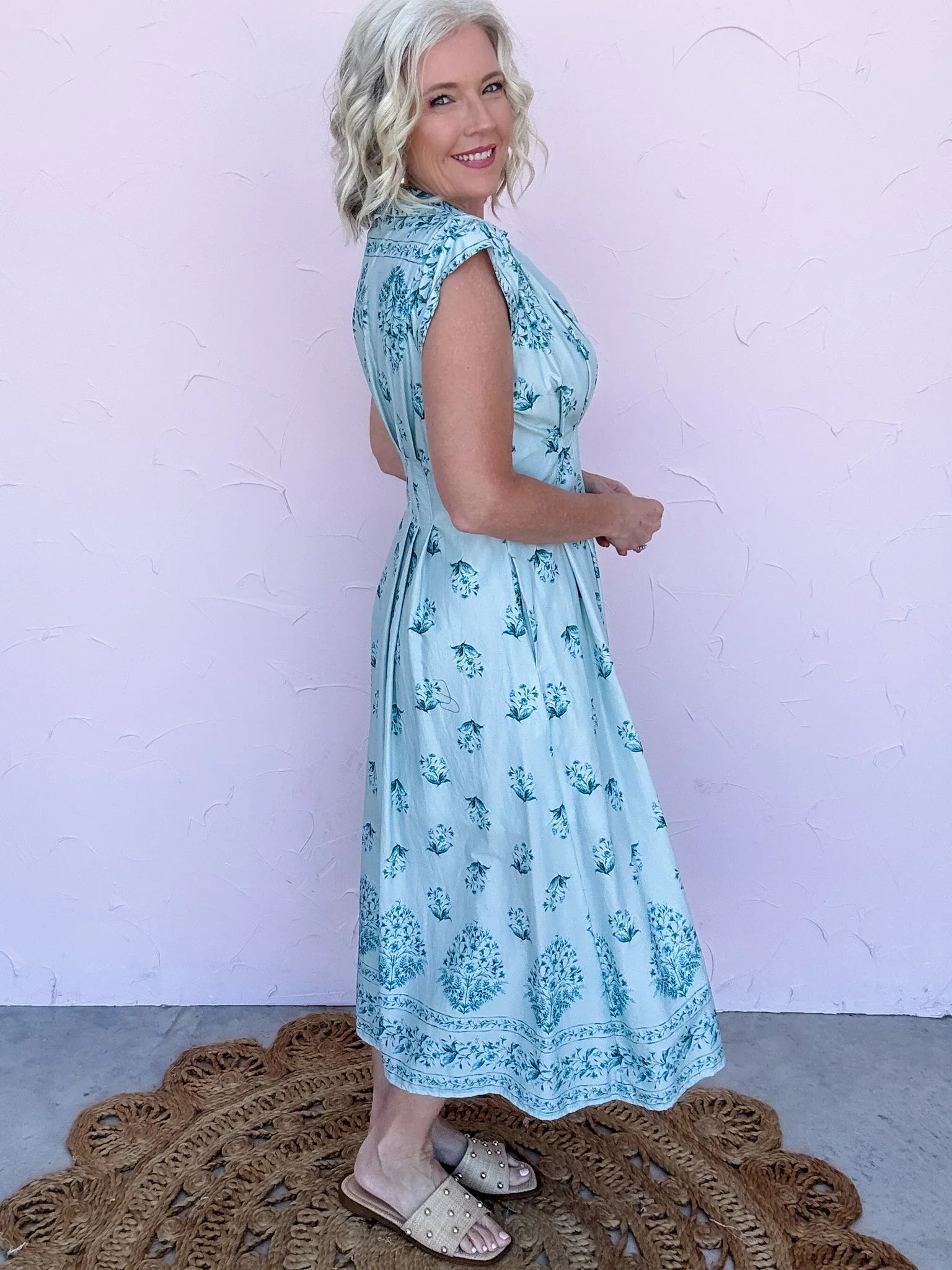 Frio River Floral Dress