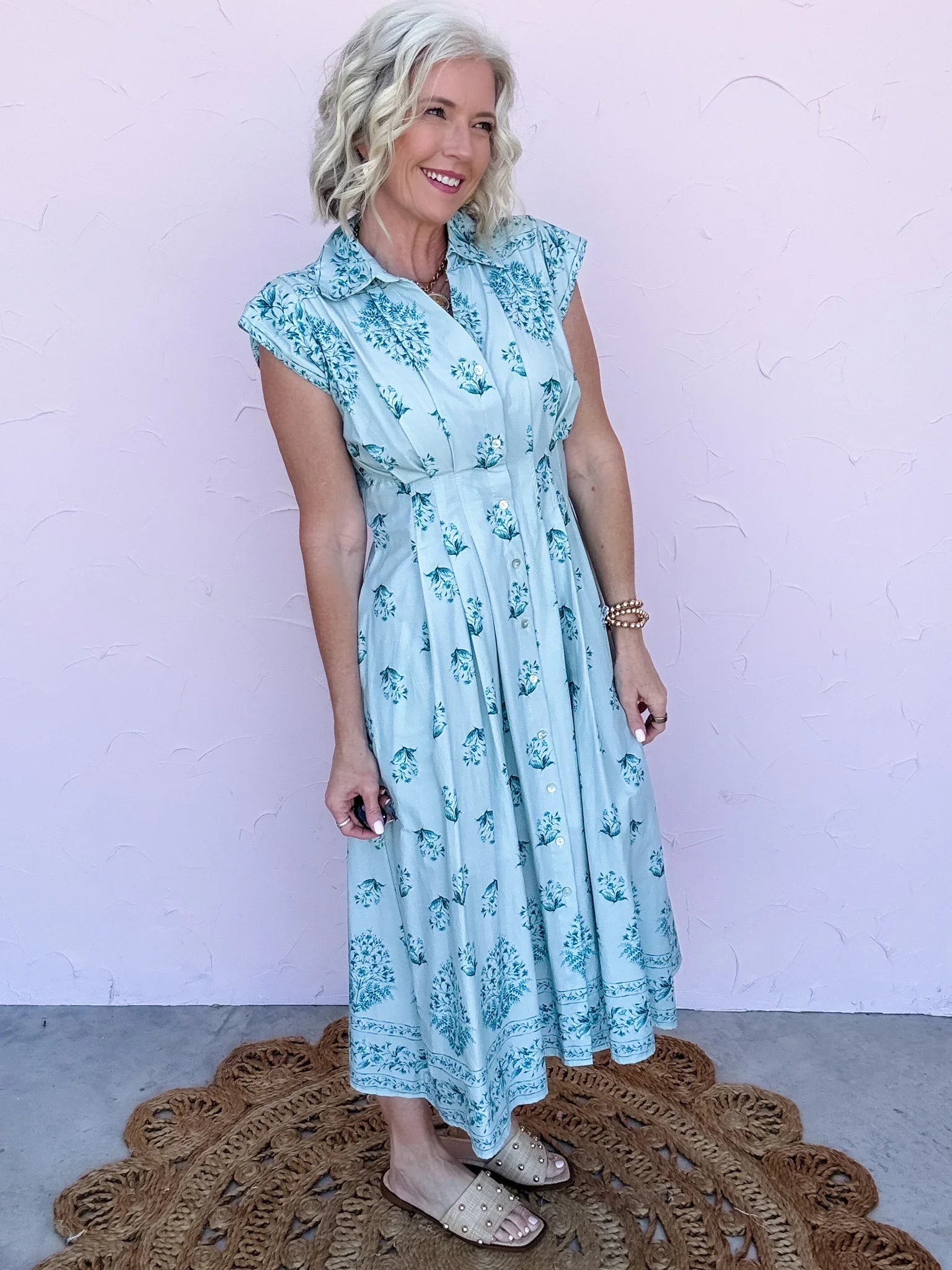 Frio River Floral Dress