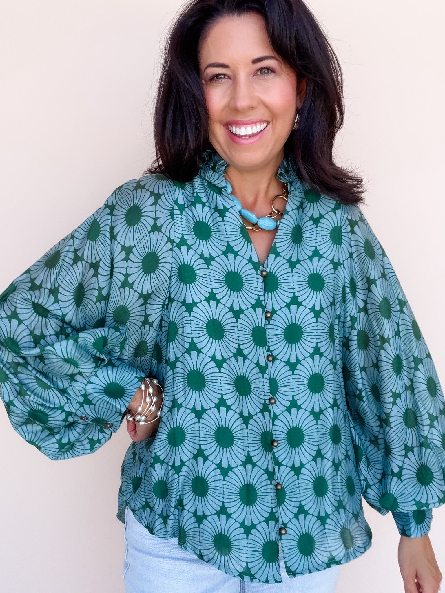 Savannah Sage Top