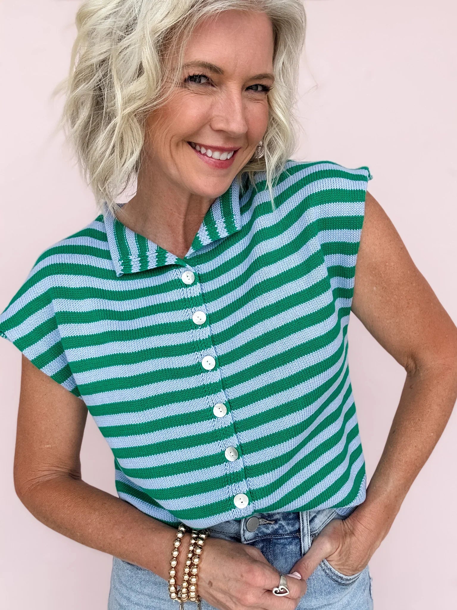 Weekend Rally Stripe Top