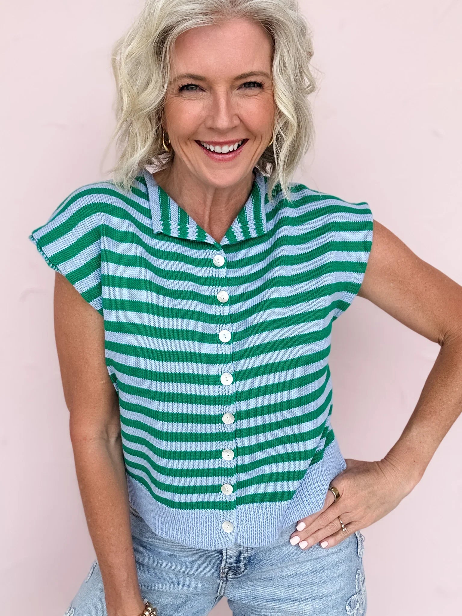 Weekend Rally Stripe Top