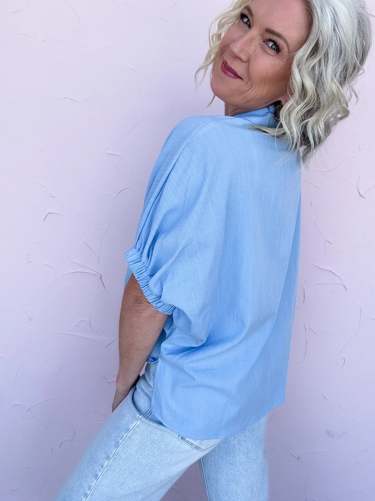 Santa Cruz Stitch Top