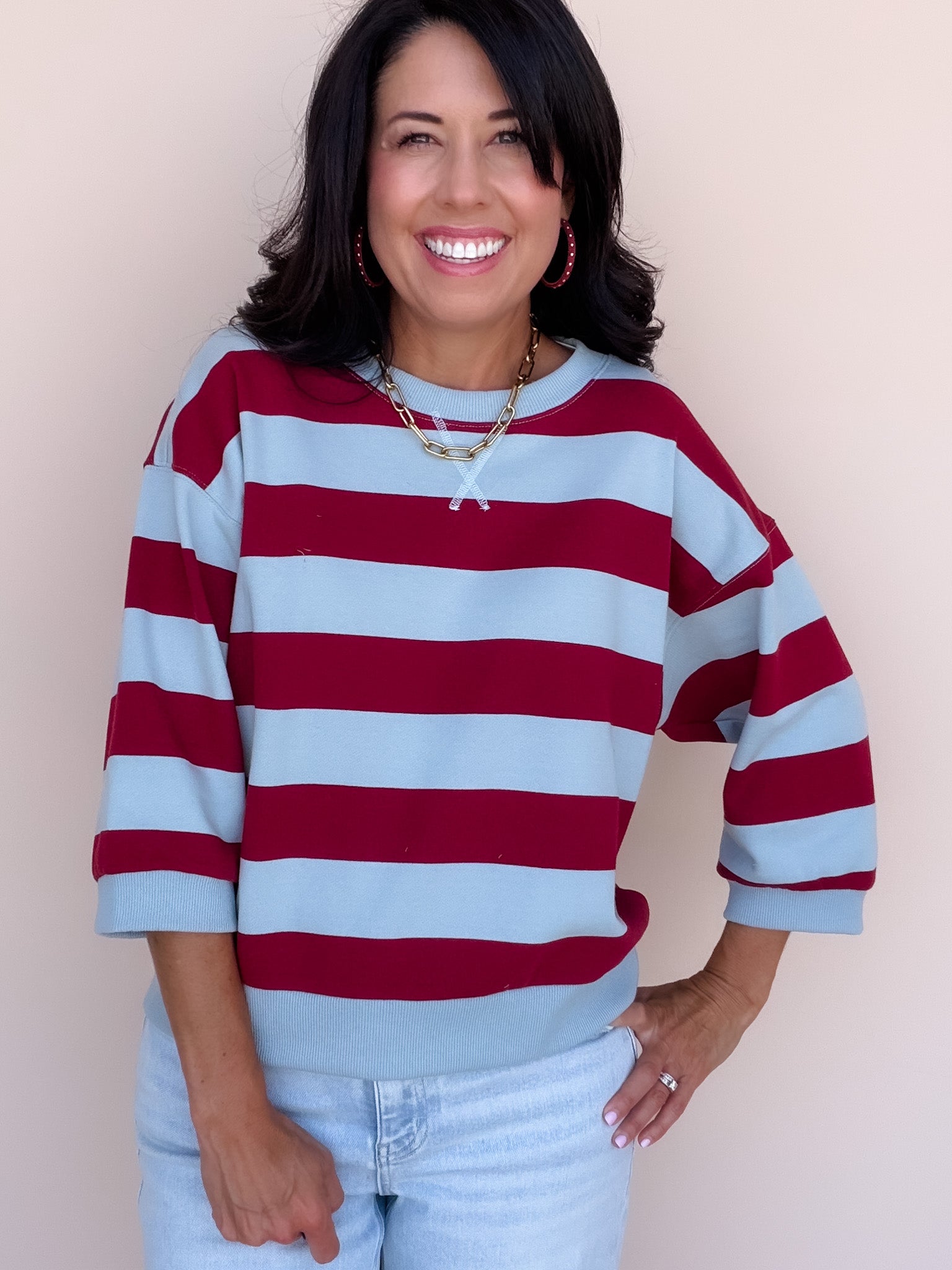 Rugby Club Pullover | Burgundy