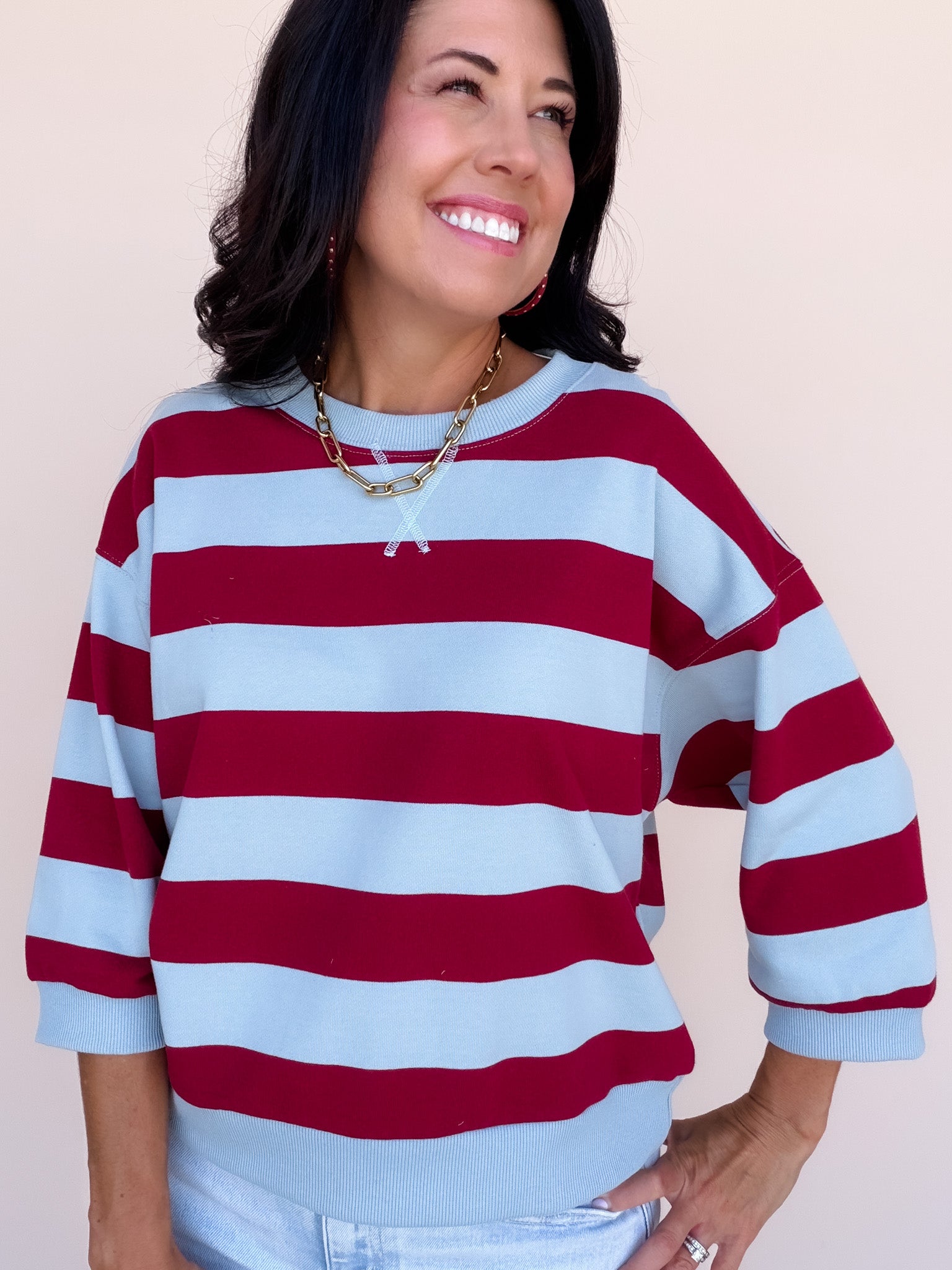 Rugby Club Pullover | Burgundy