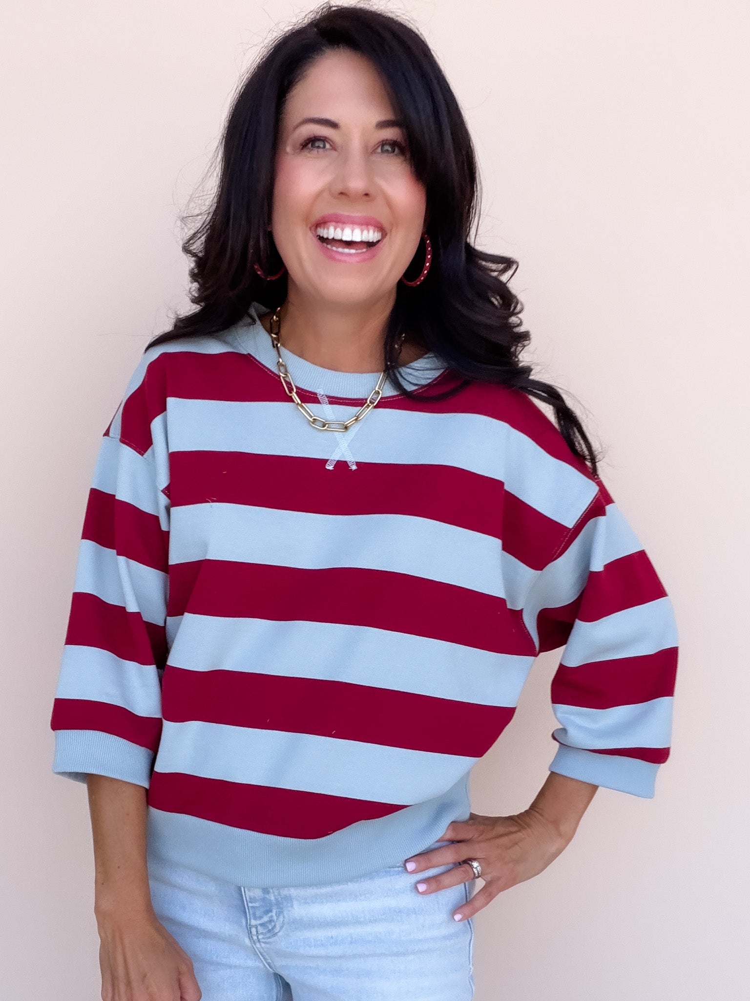 Rugby Club Pullover | Burgundy