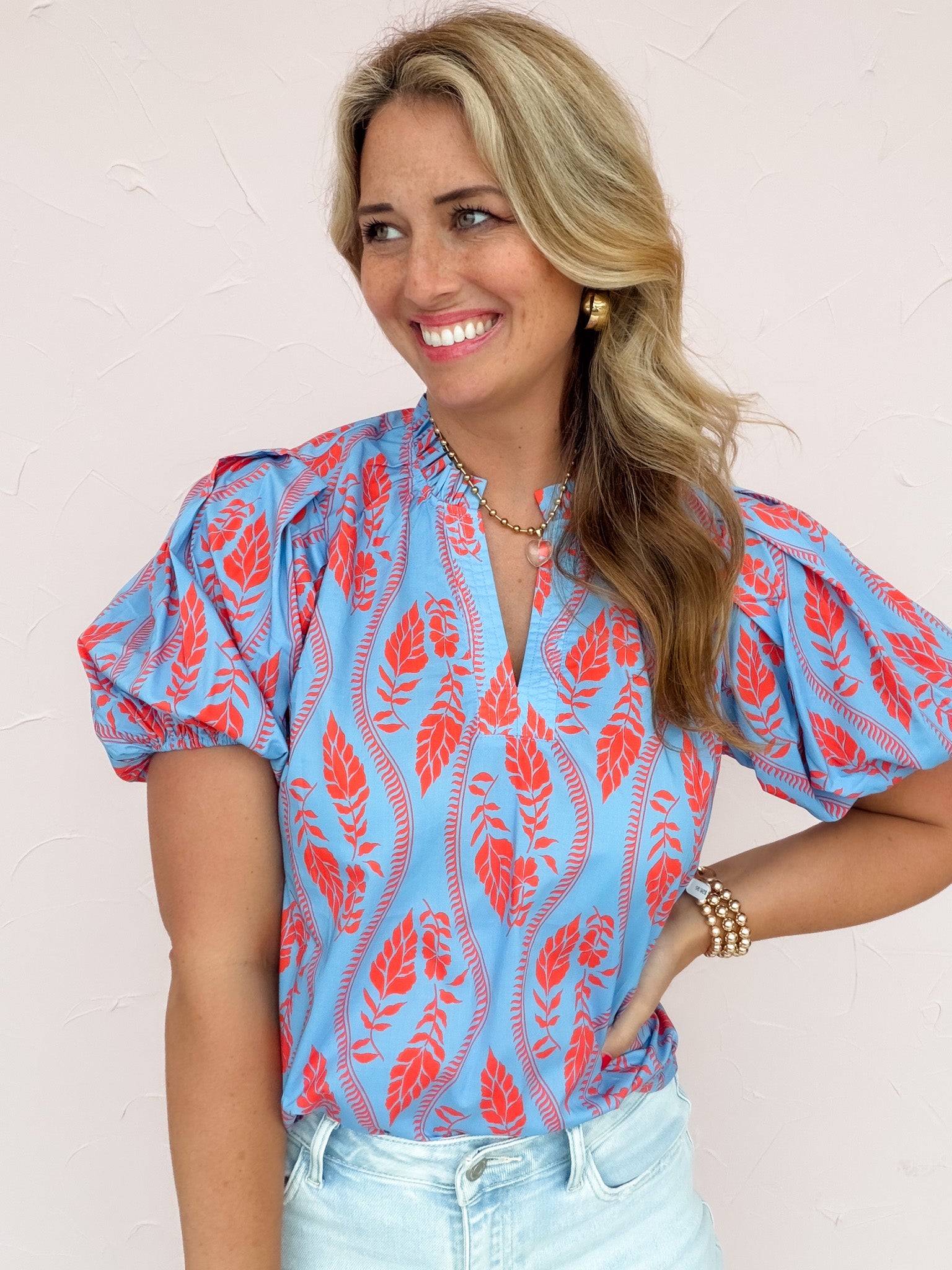 Coral Tide Top