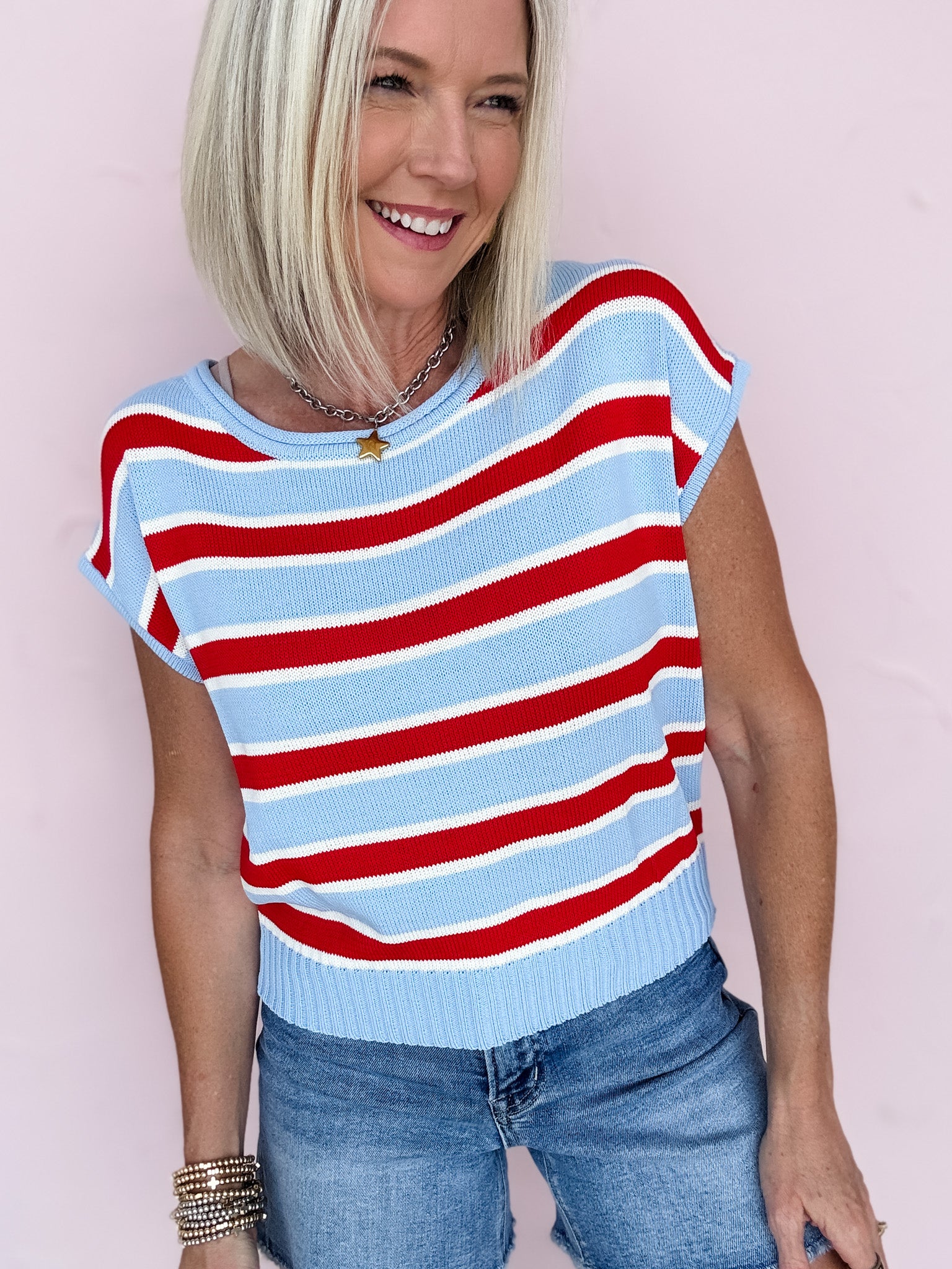 Freedom Coast Knit Top