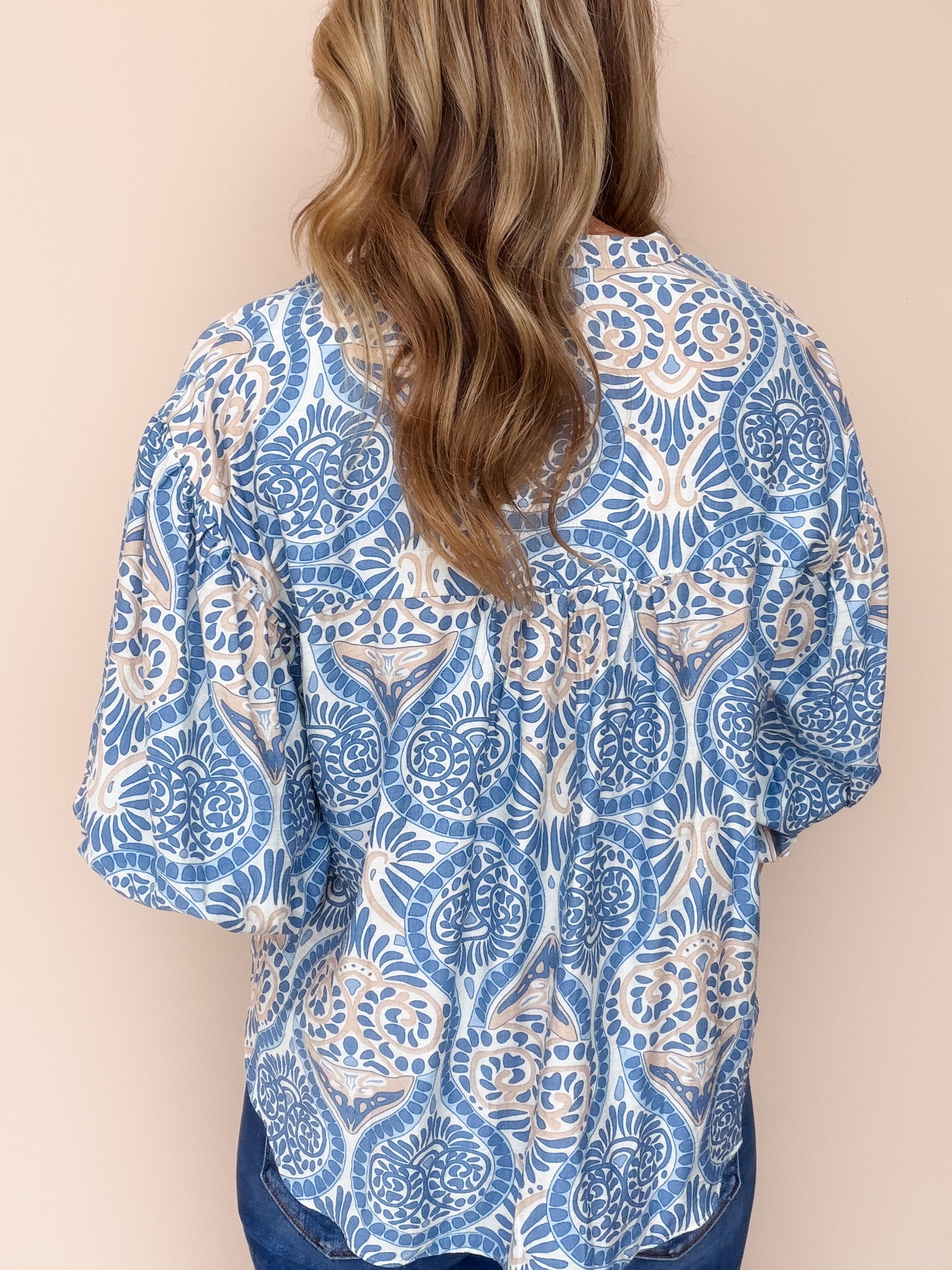 Portofino Paisley Top