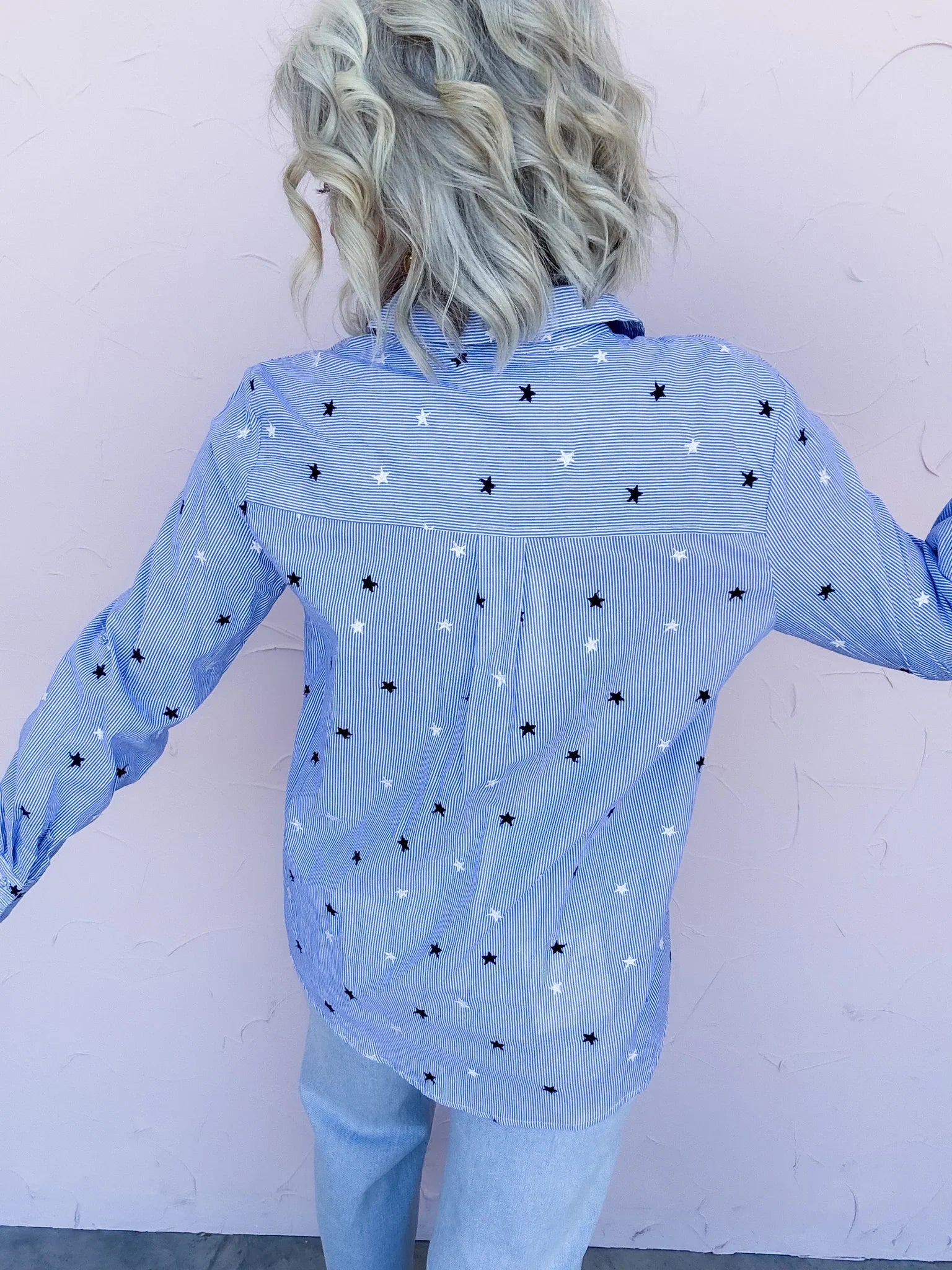 Star Studded Button Down