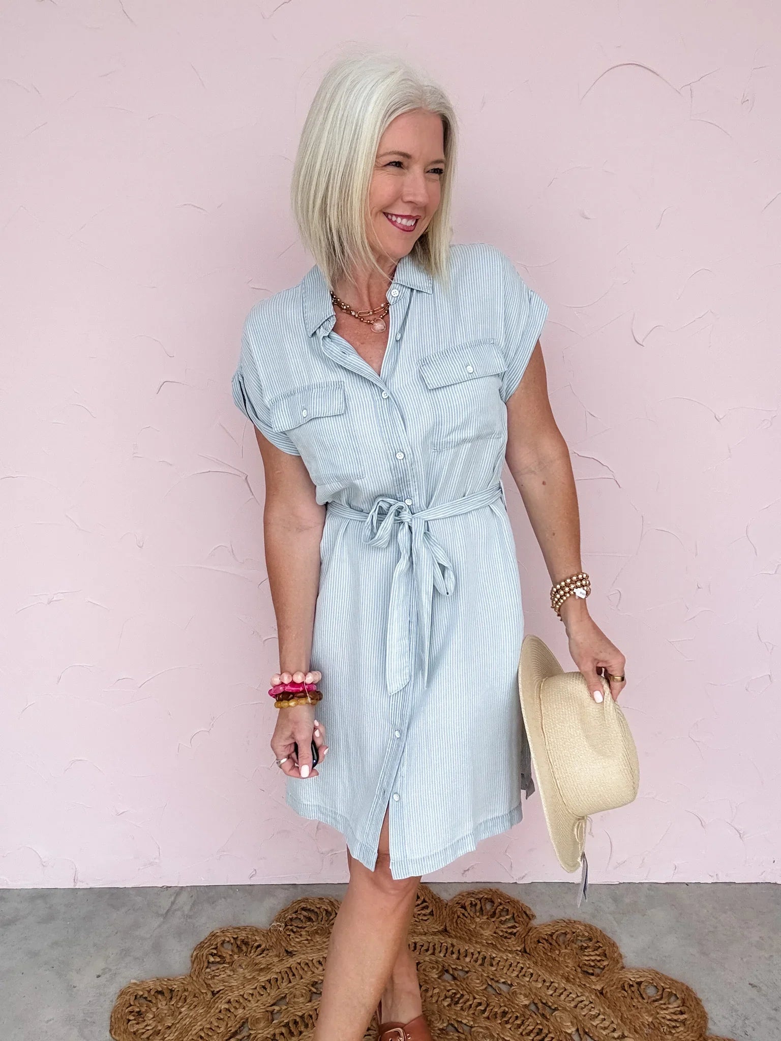Oaklee Shirt Dress
