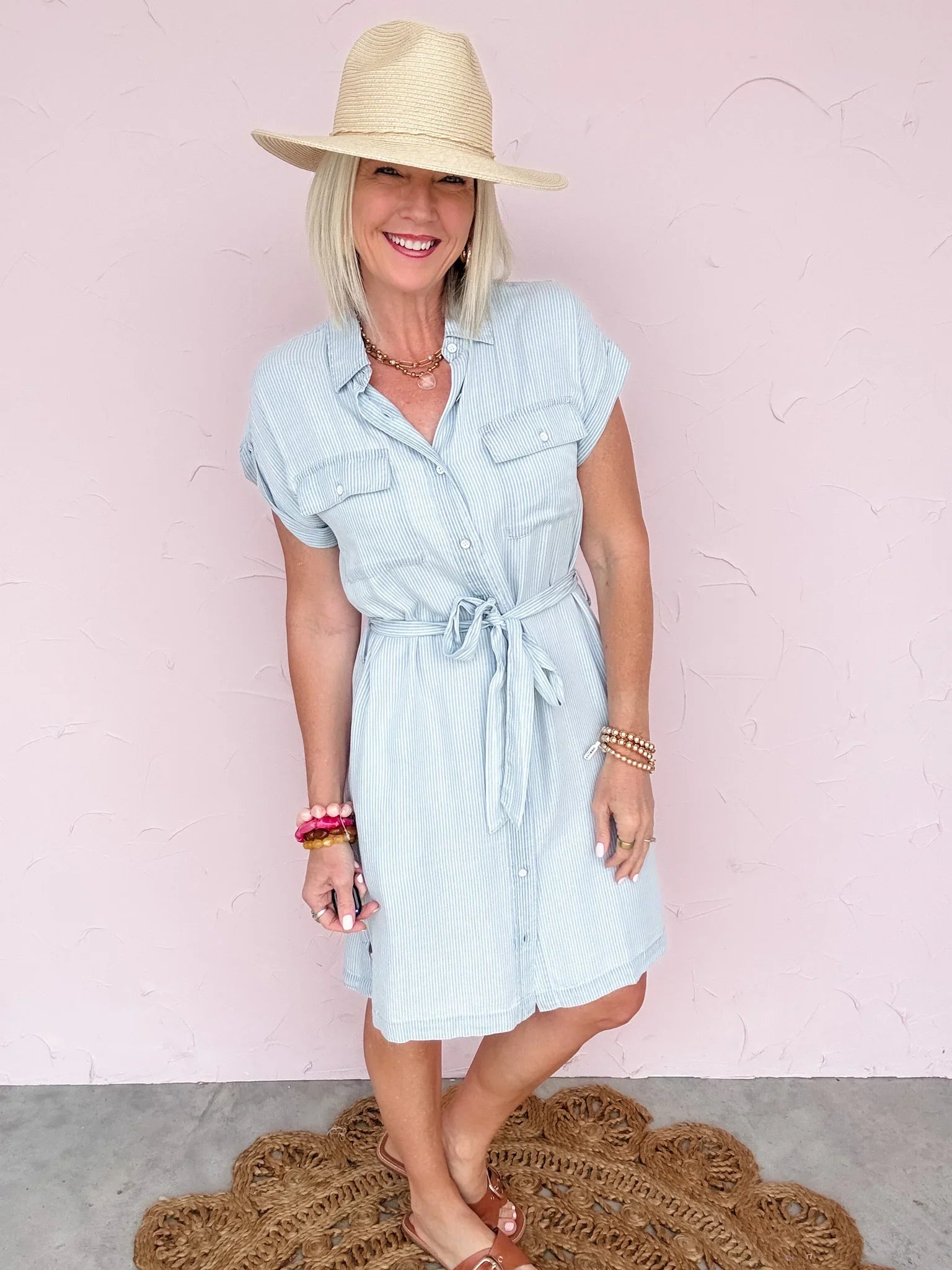 Oaklee Shirt Dress