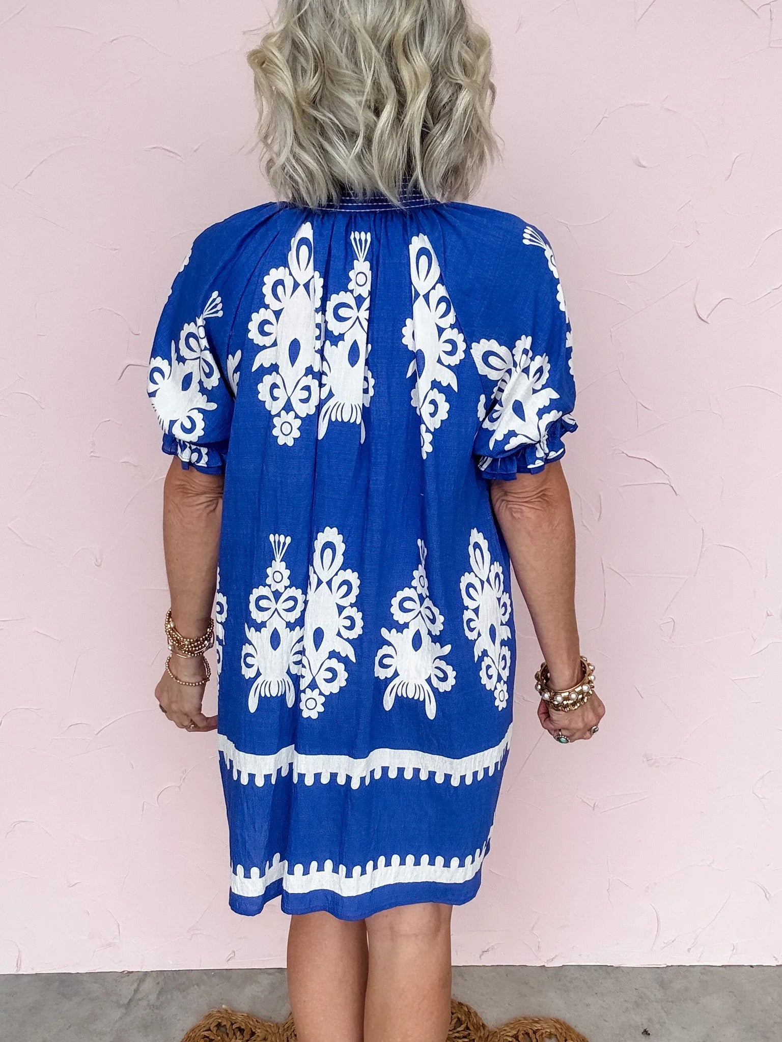 Cobalt Charm Dress