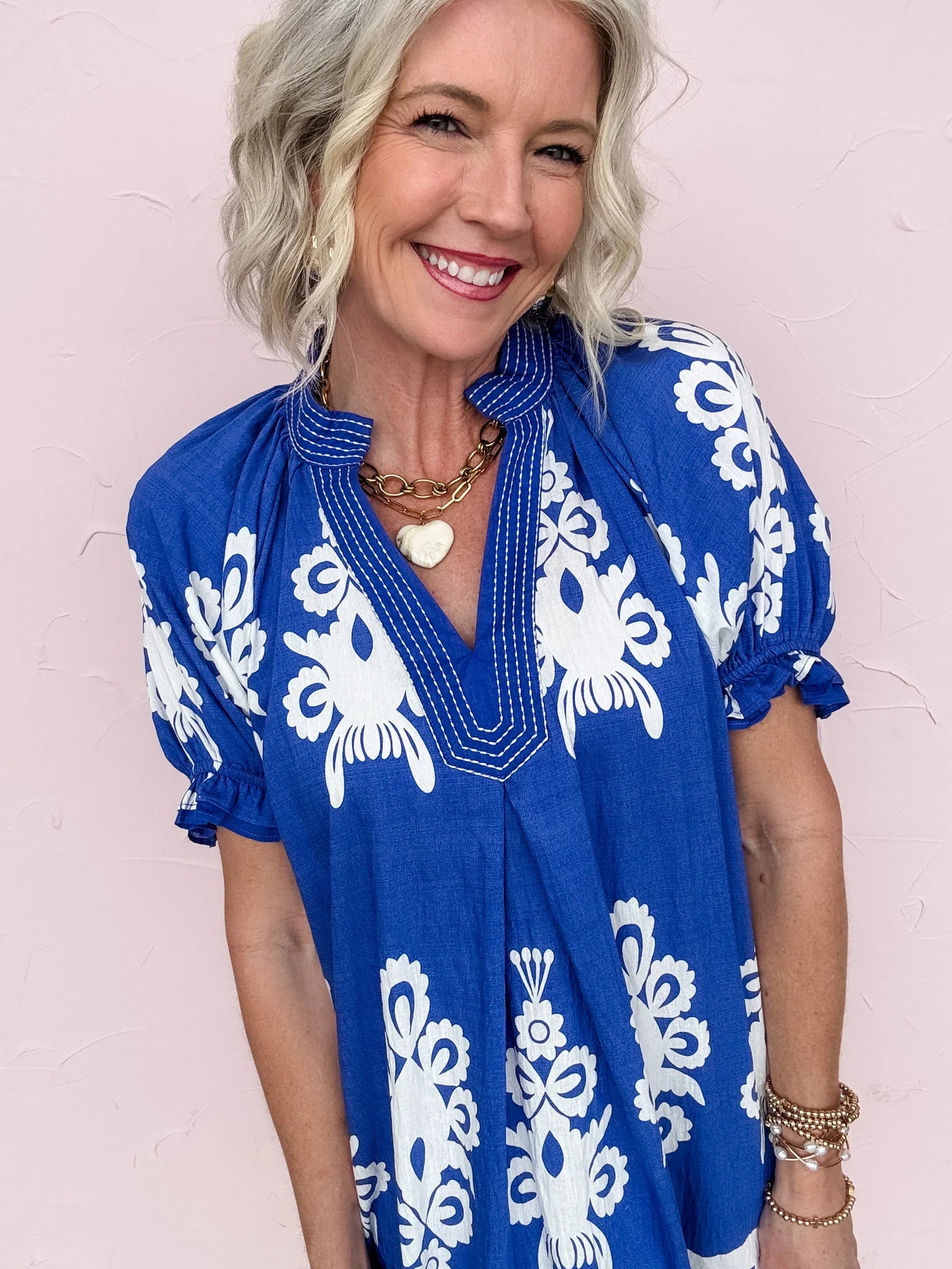 Cobalt Charm Dress