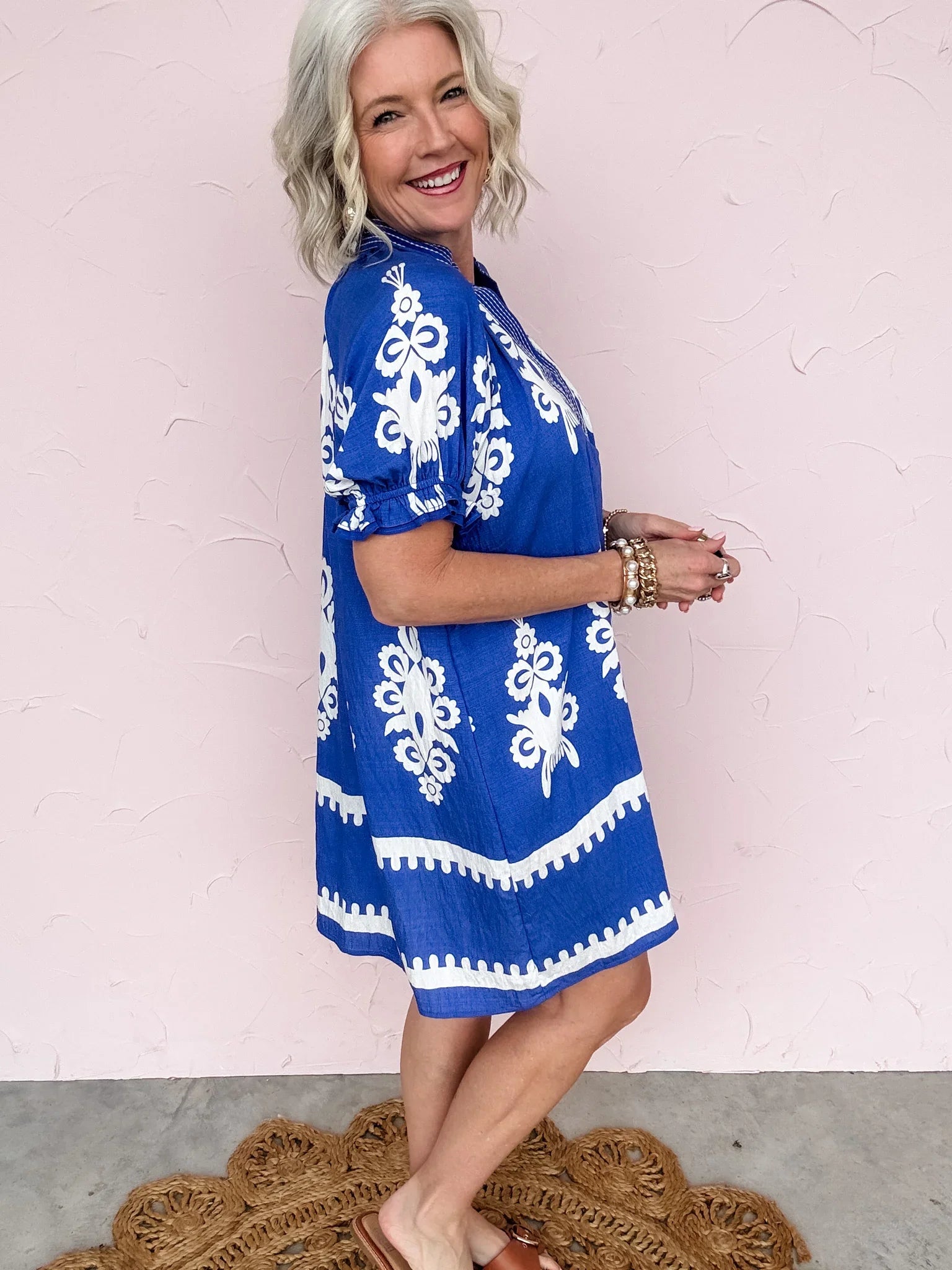 Cobalt Charm Dress