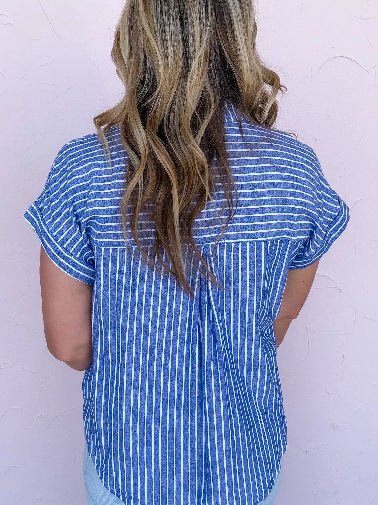 Denim Line Button Down