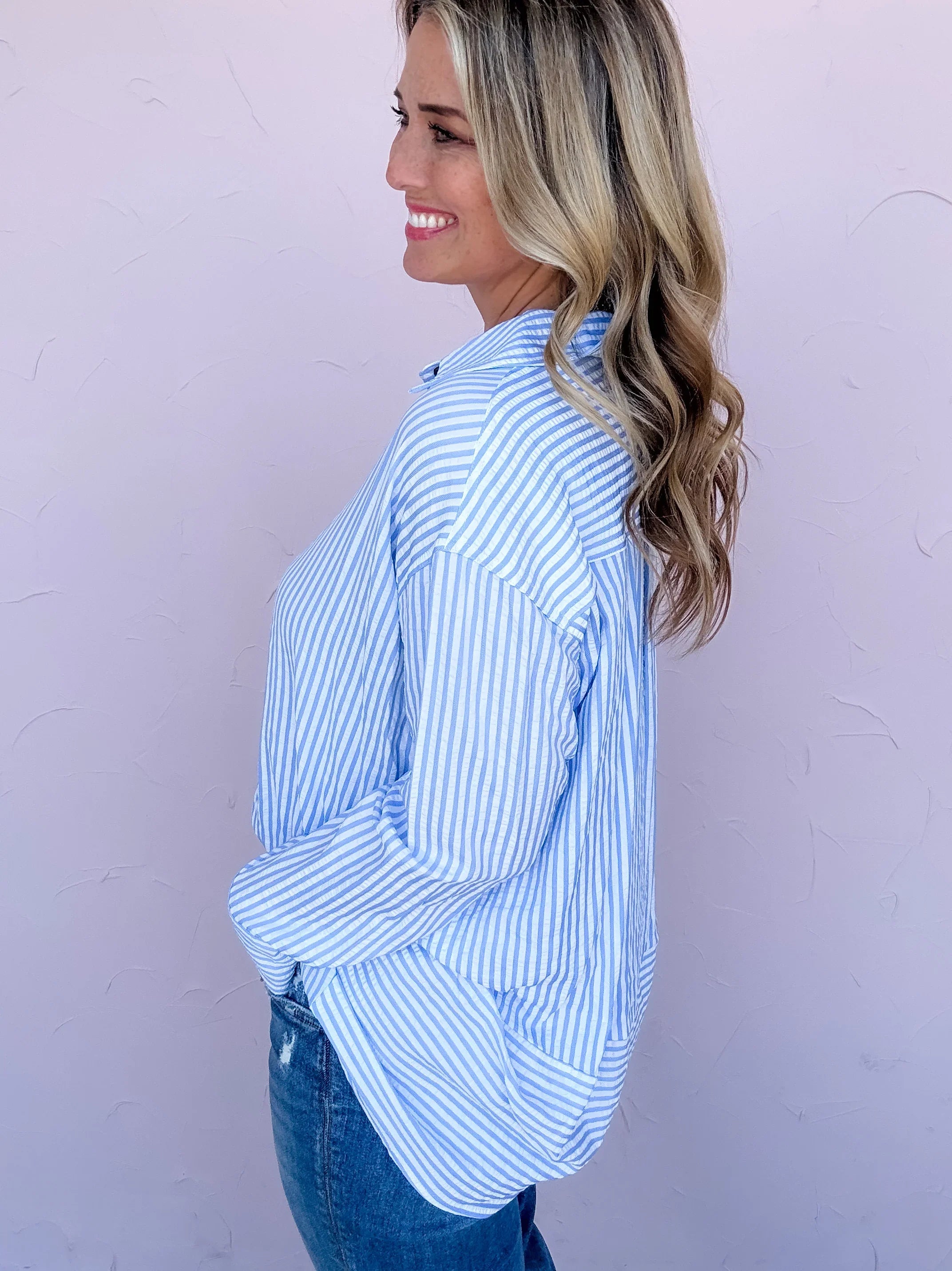 Morning Tide Button Down