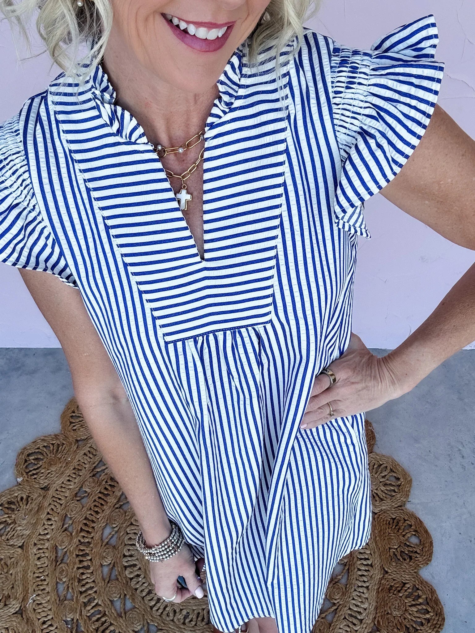 Seaside Stripe Dress