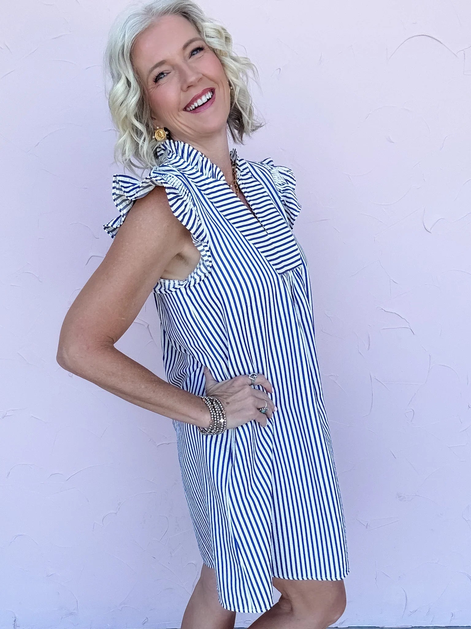 Seaside Stripe Dress