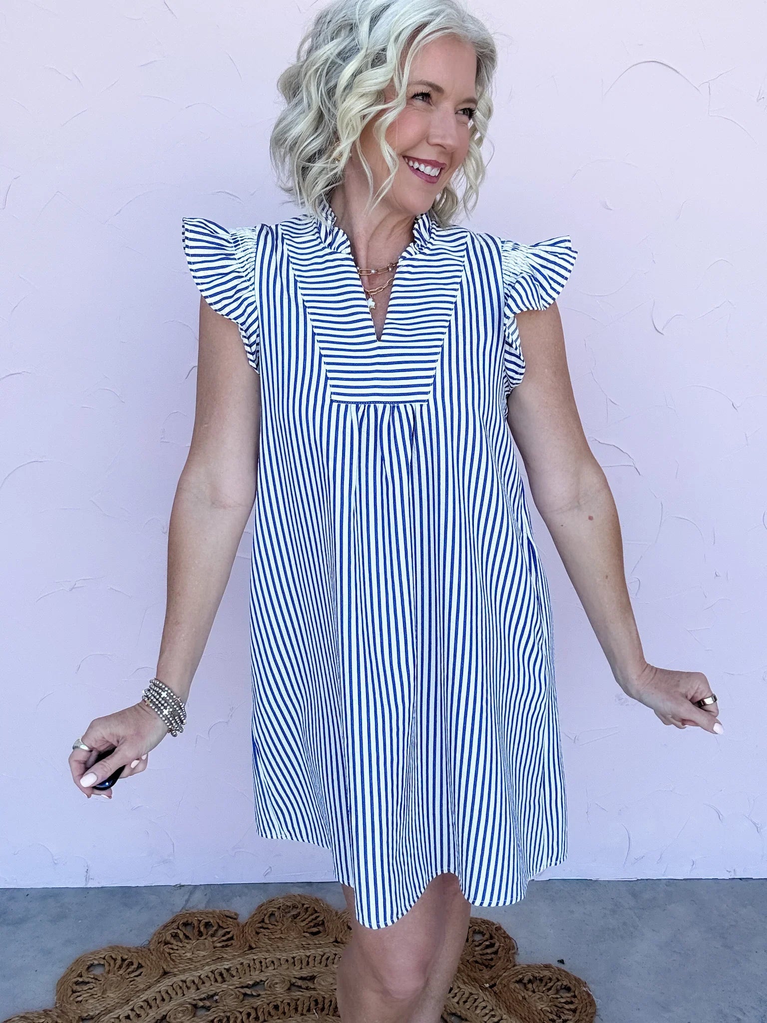 Seaside Stripe Dress