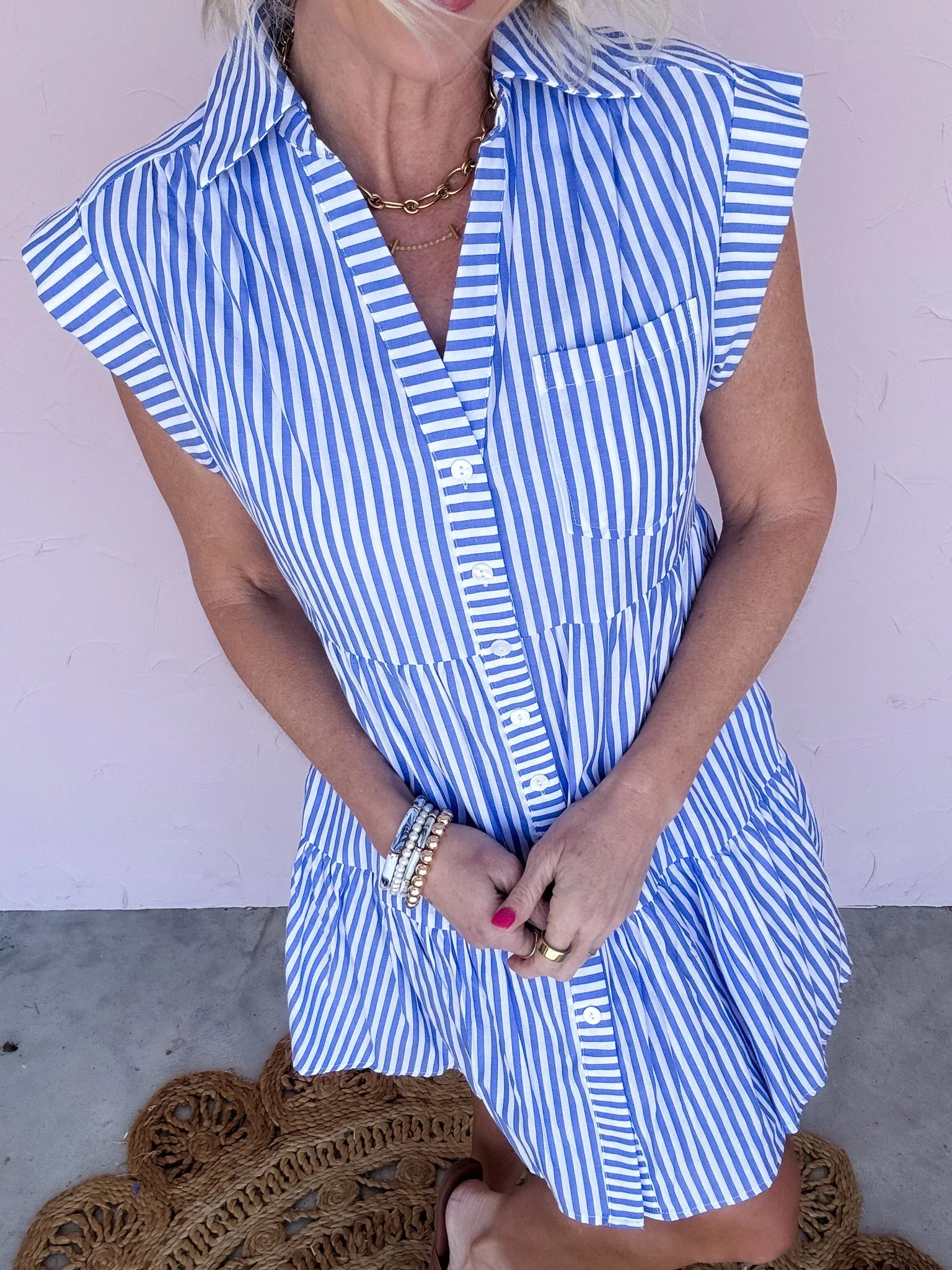 Blue Skies Ahead Dress