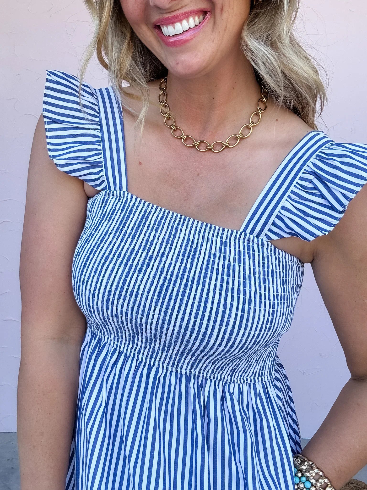 Bennett Stripe Dress - 50% Off