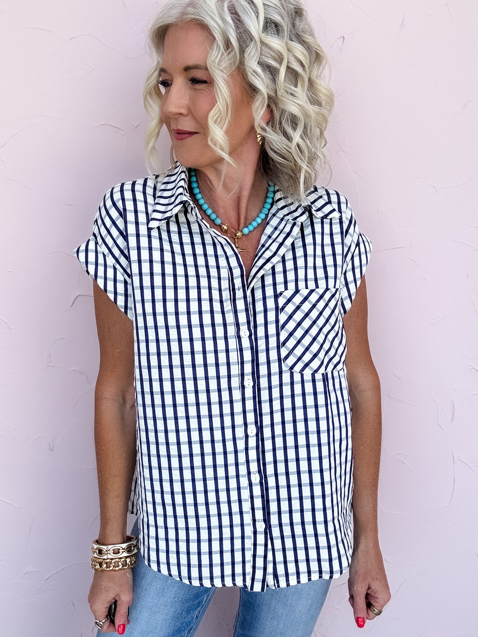 Sail Away Stripe Top