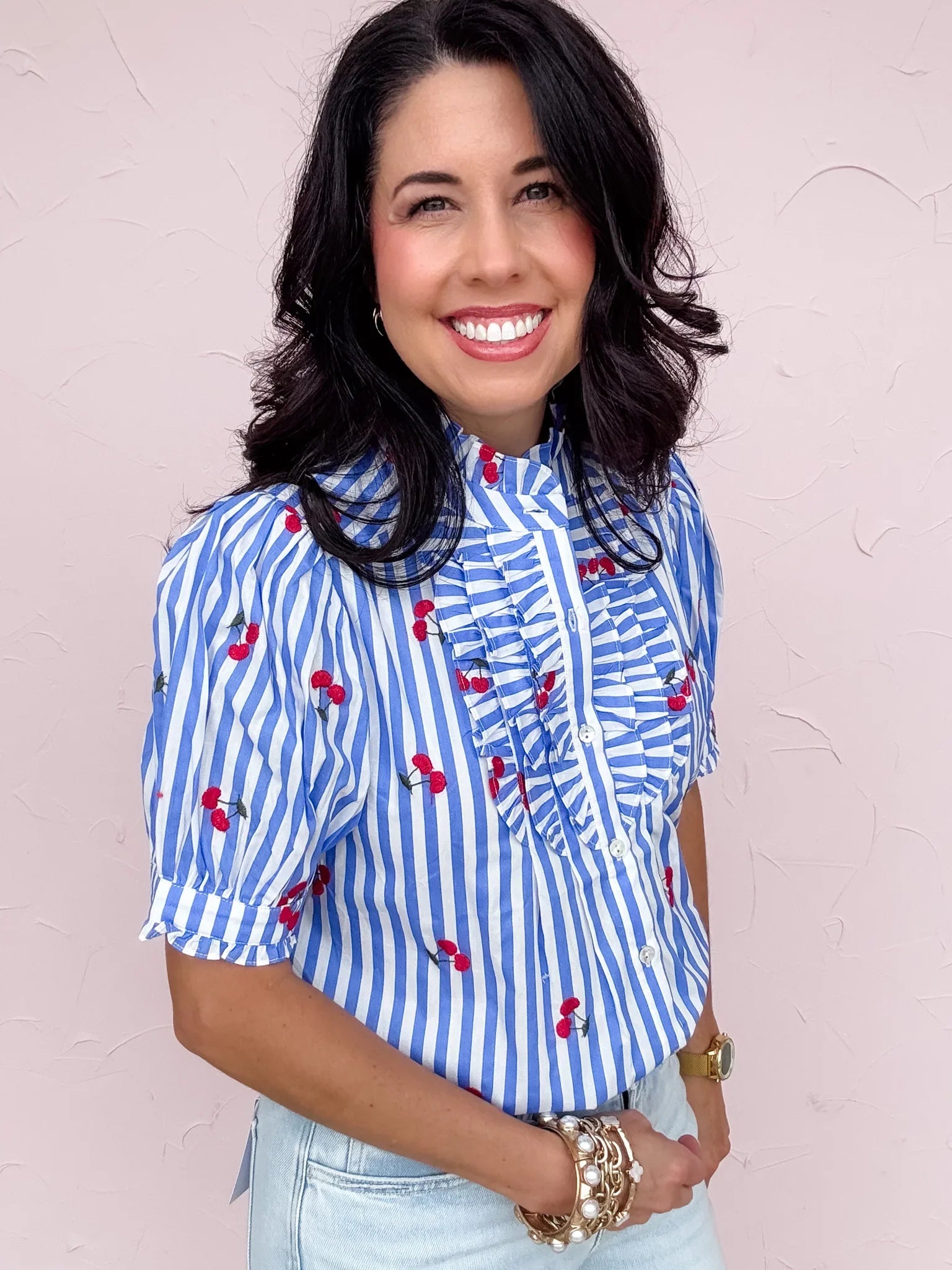 Blue Ribbon Cherry Top - 30% Off