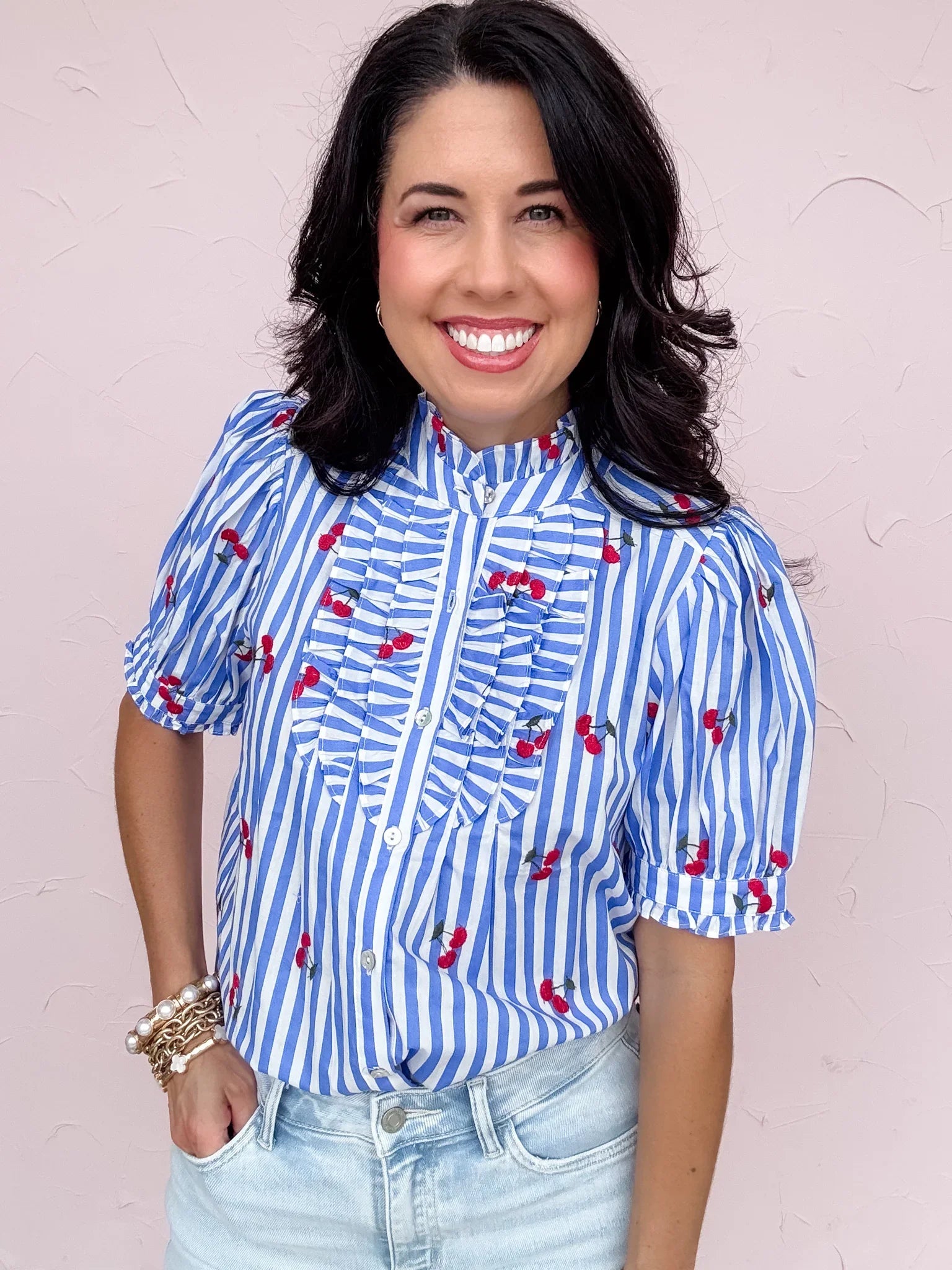 Blue Ribbon Cherry Top - 30% Off
