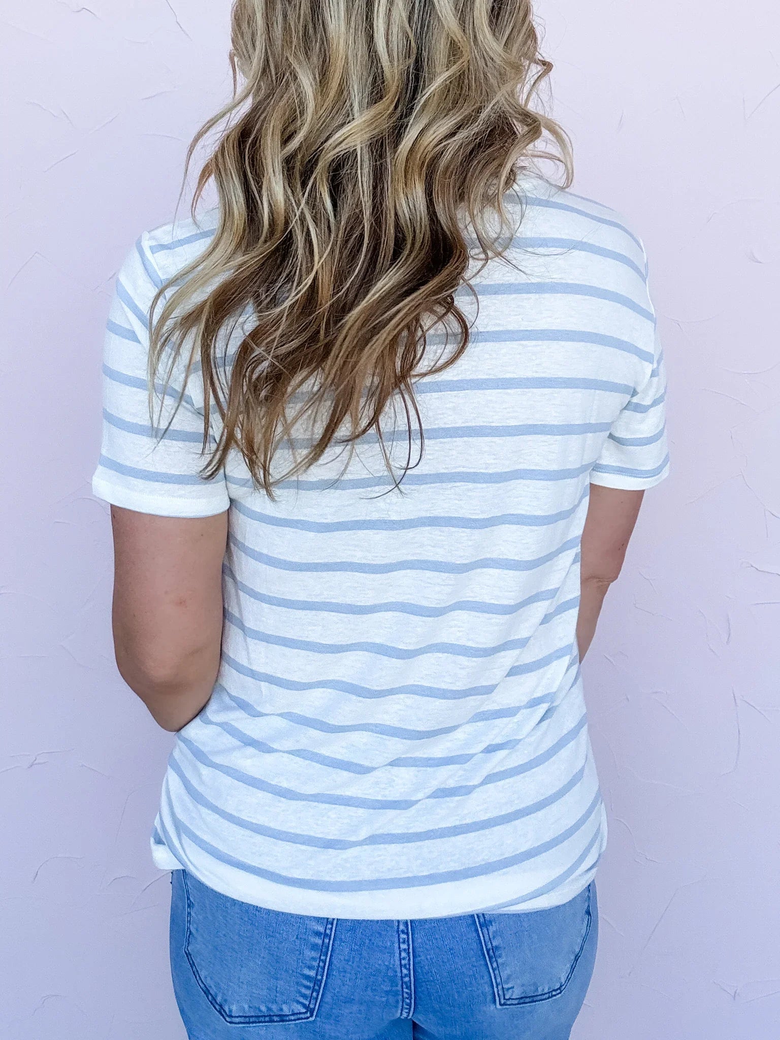 Marlow Stripe Tee- 30% OFF