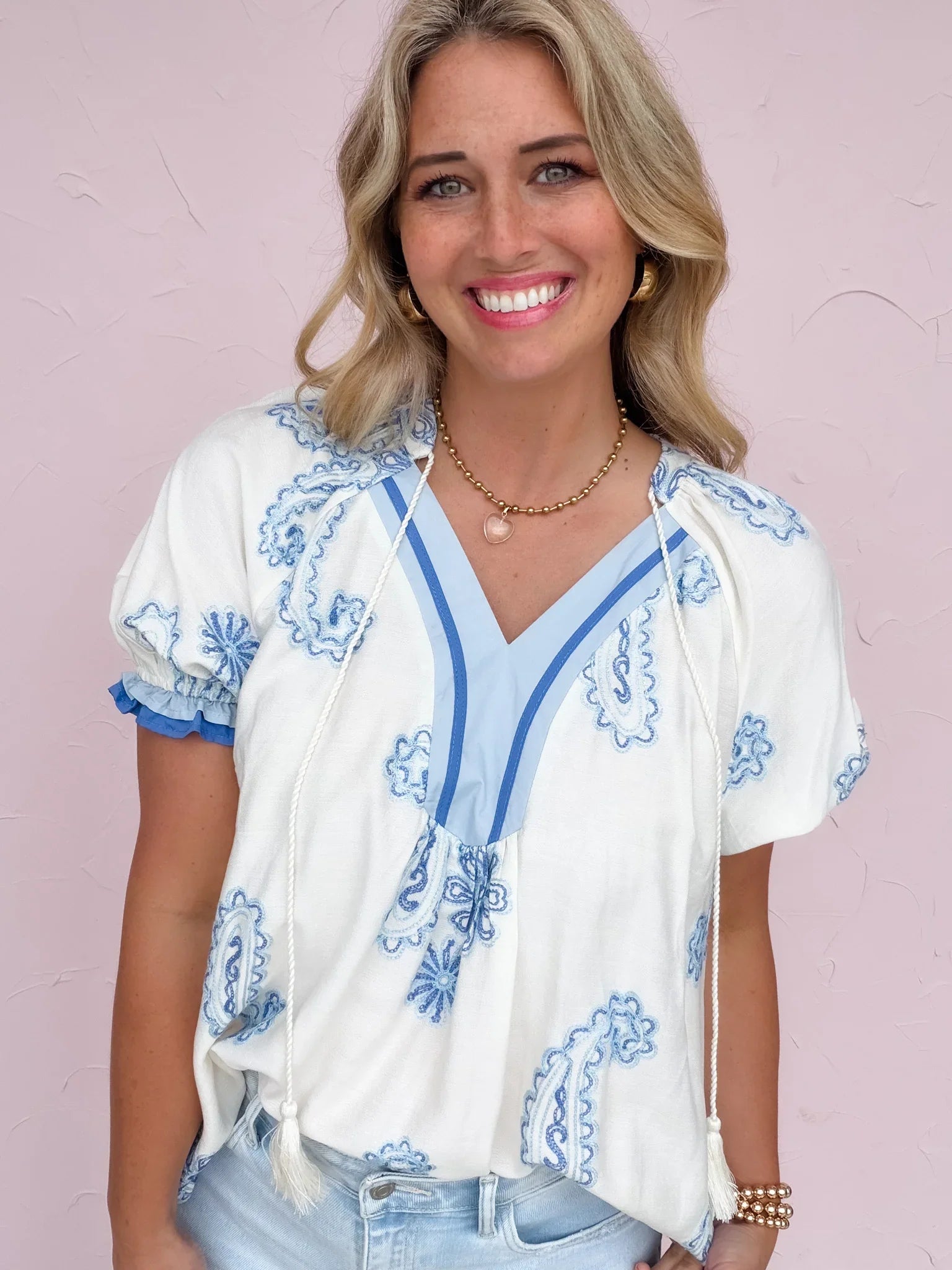 Tassel Talk Top