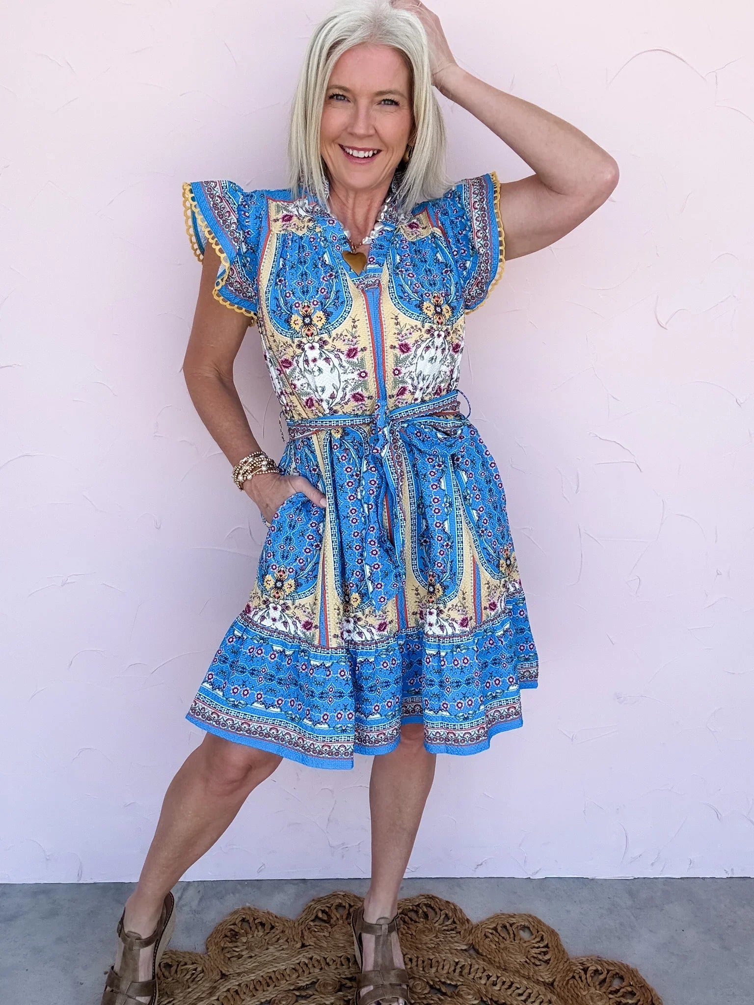 Villa Stroll Dress - 30% Off