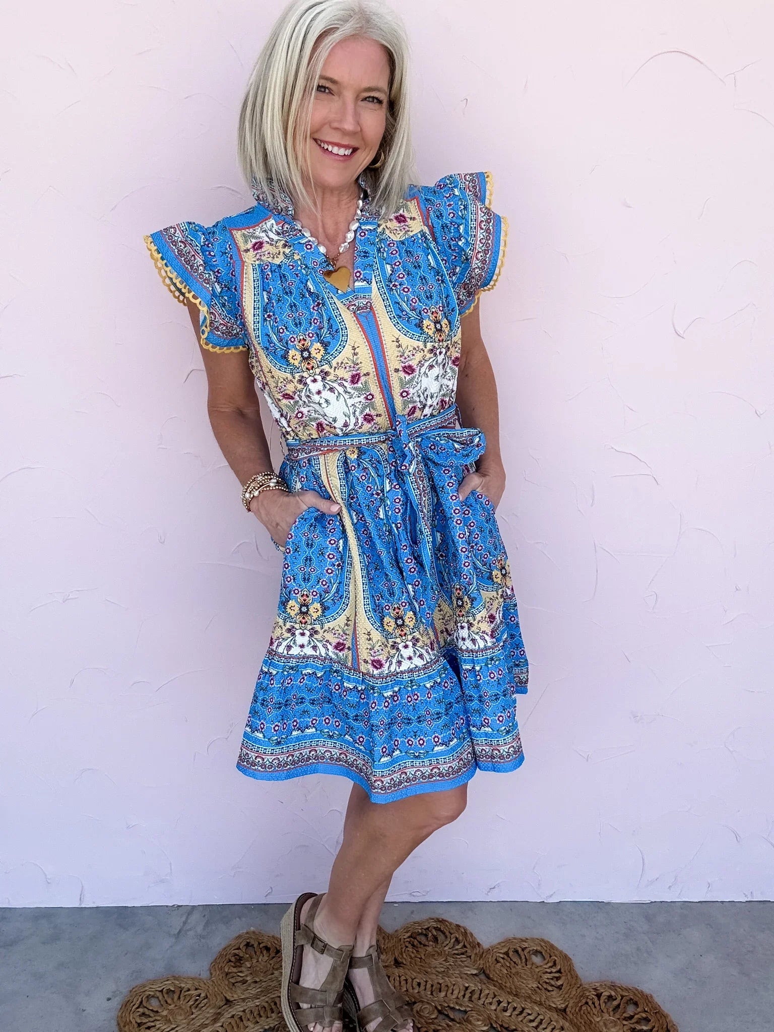 Villa Stroll Dress - 30% Off