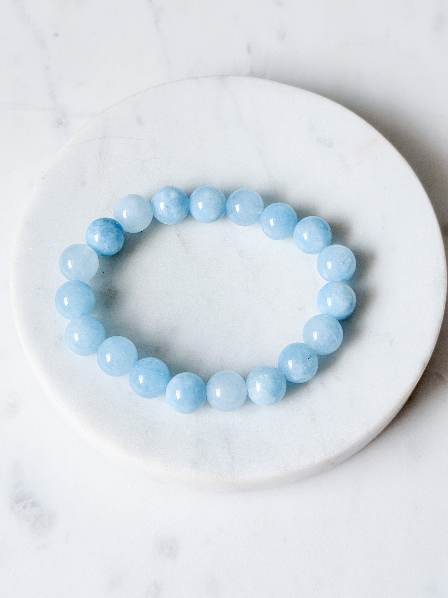 Blue Jade Bracelet