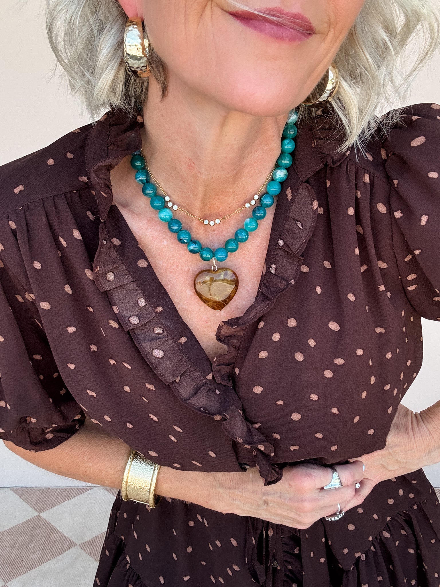 Tidepool Heart Necklace